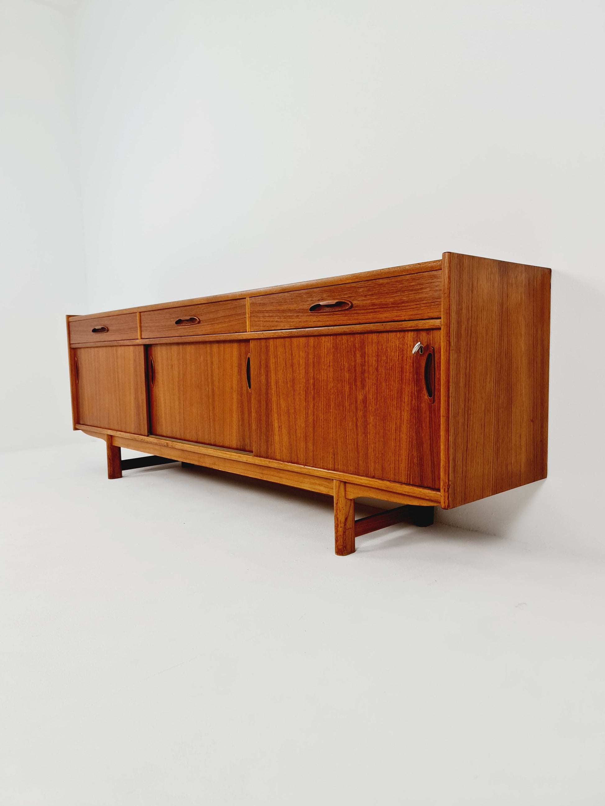 Rare Danish Teak Sideboard by Sven Andersen Møbelfabrik, 1960s