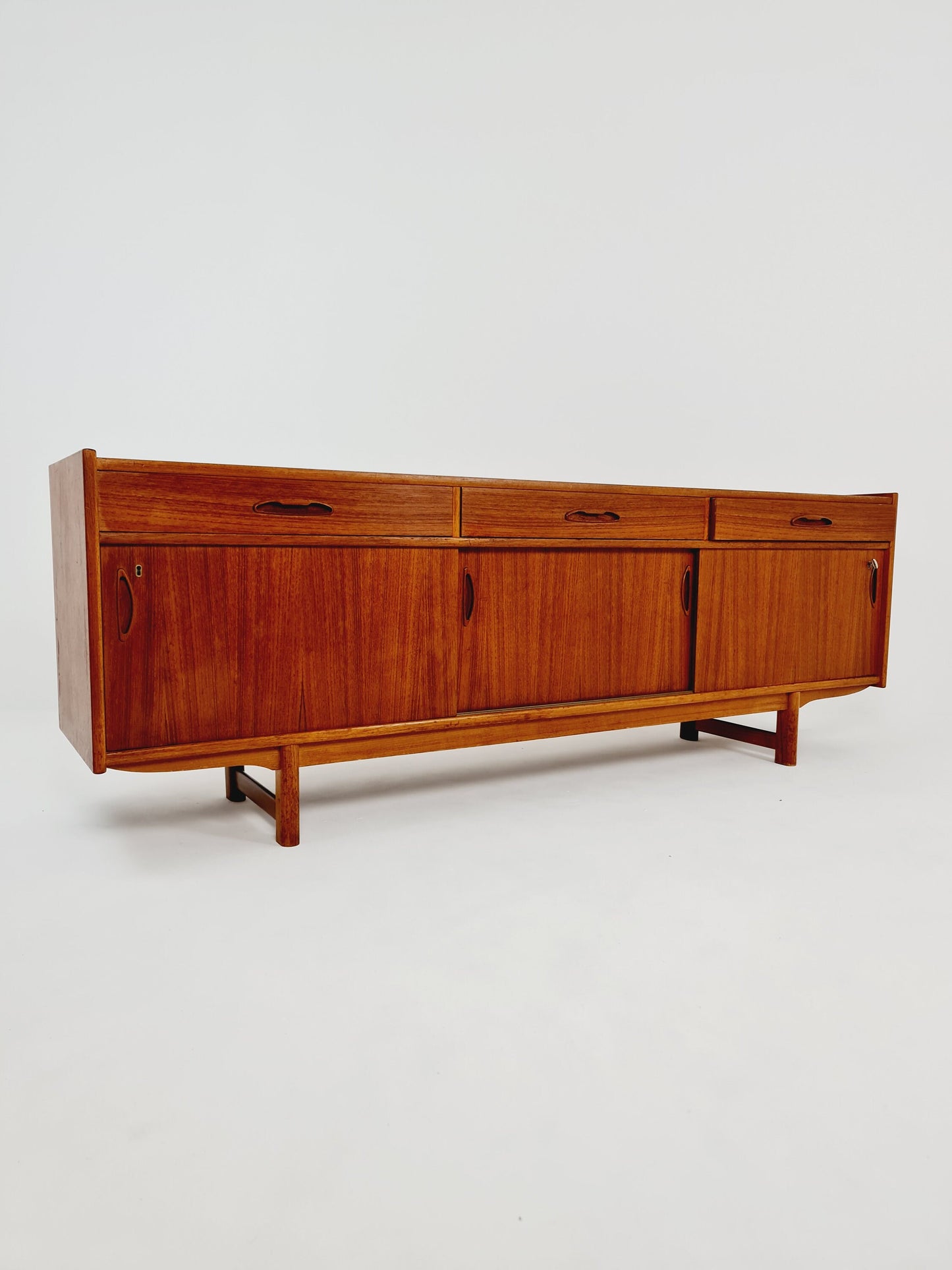 Rare Danish Teak Sideboard by Sven Andersen Møbelfabrik, 1960s
