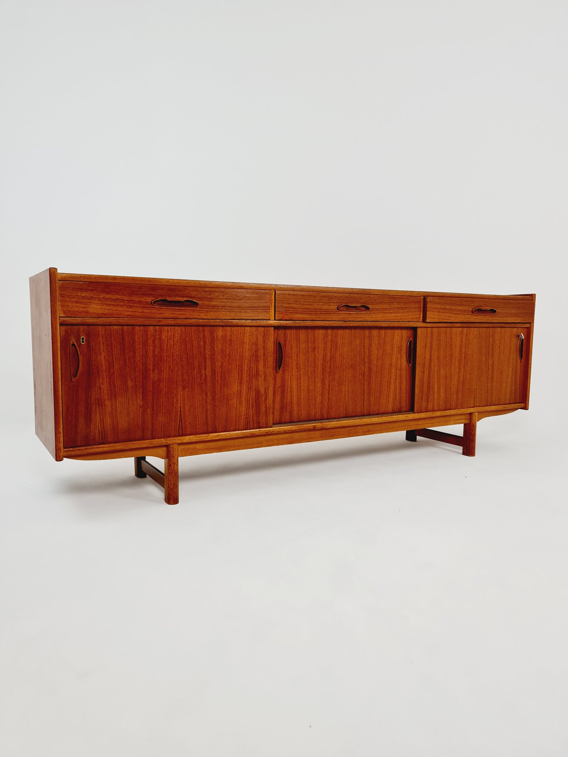 Rare Danish Teak Sideboard by Sven Andersen Møbelfabrik, 1960s