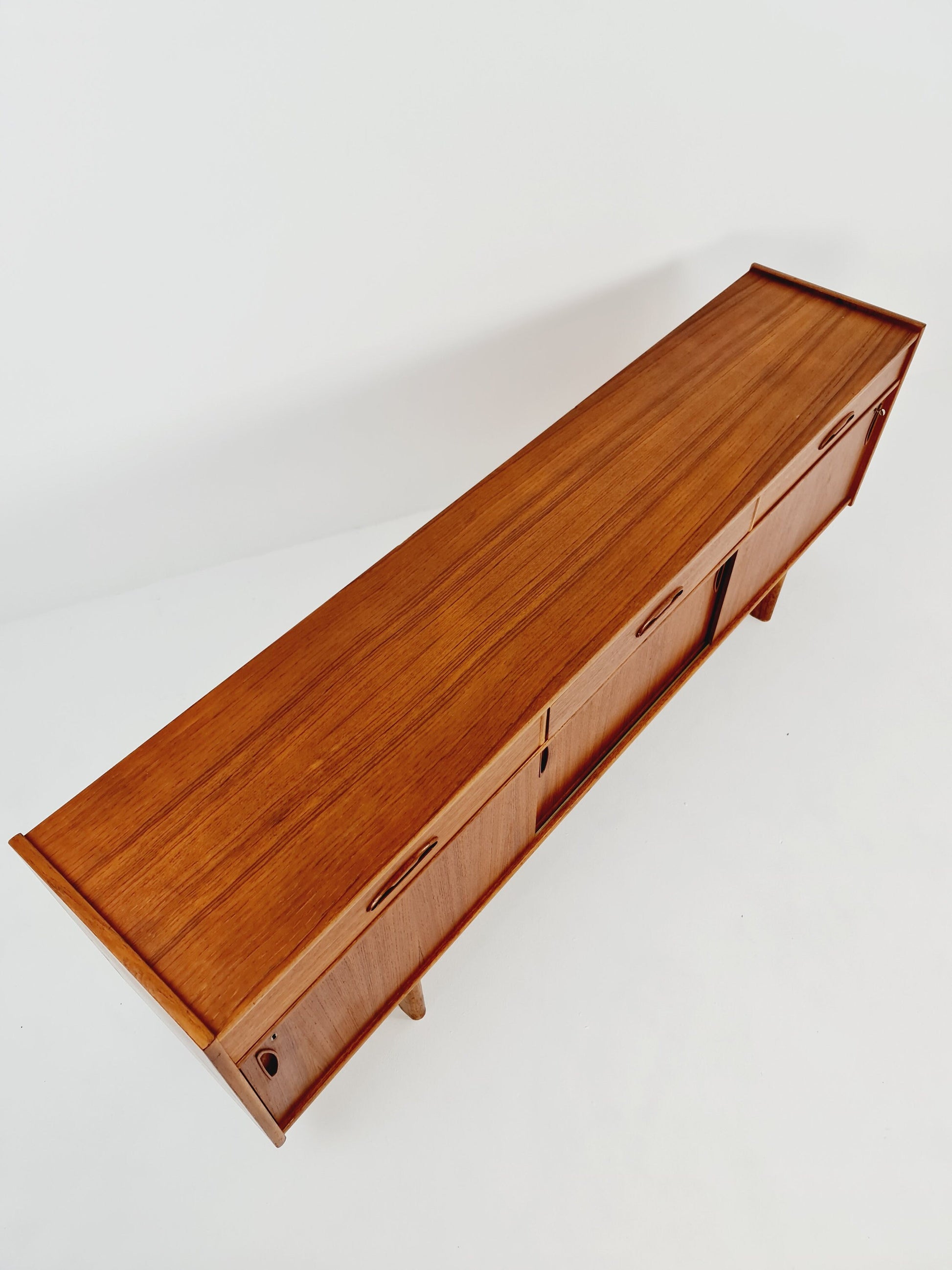 Rare Danish Teak Sideboard by Sven Andersen Møbelfabrik, 1960s