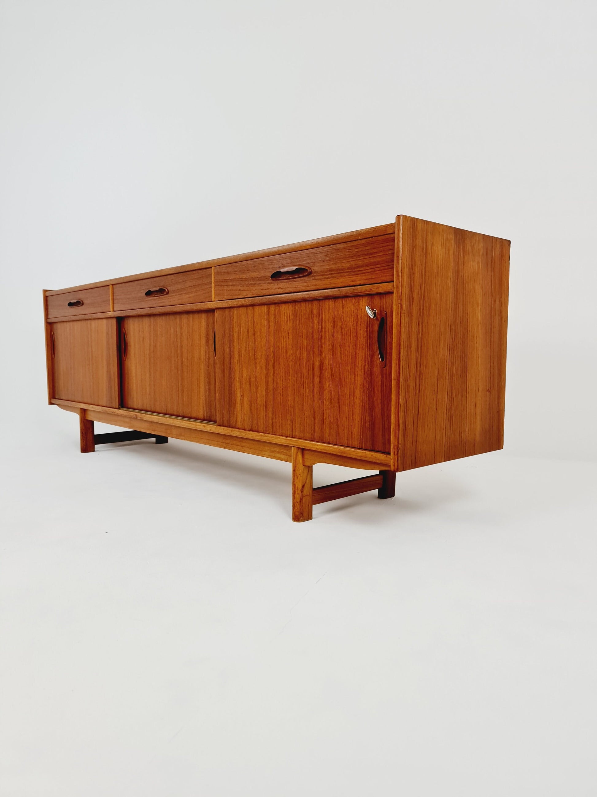 Rare Danish Teak Sideboard by Sven Andersen Møbelfabrik, 1960s