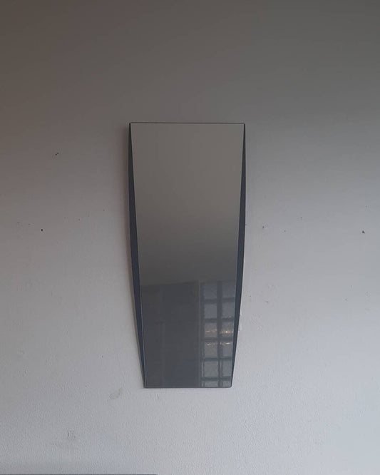 Original kidney asymmetrical vintage mirror from the 60s