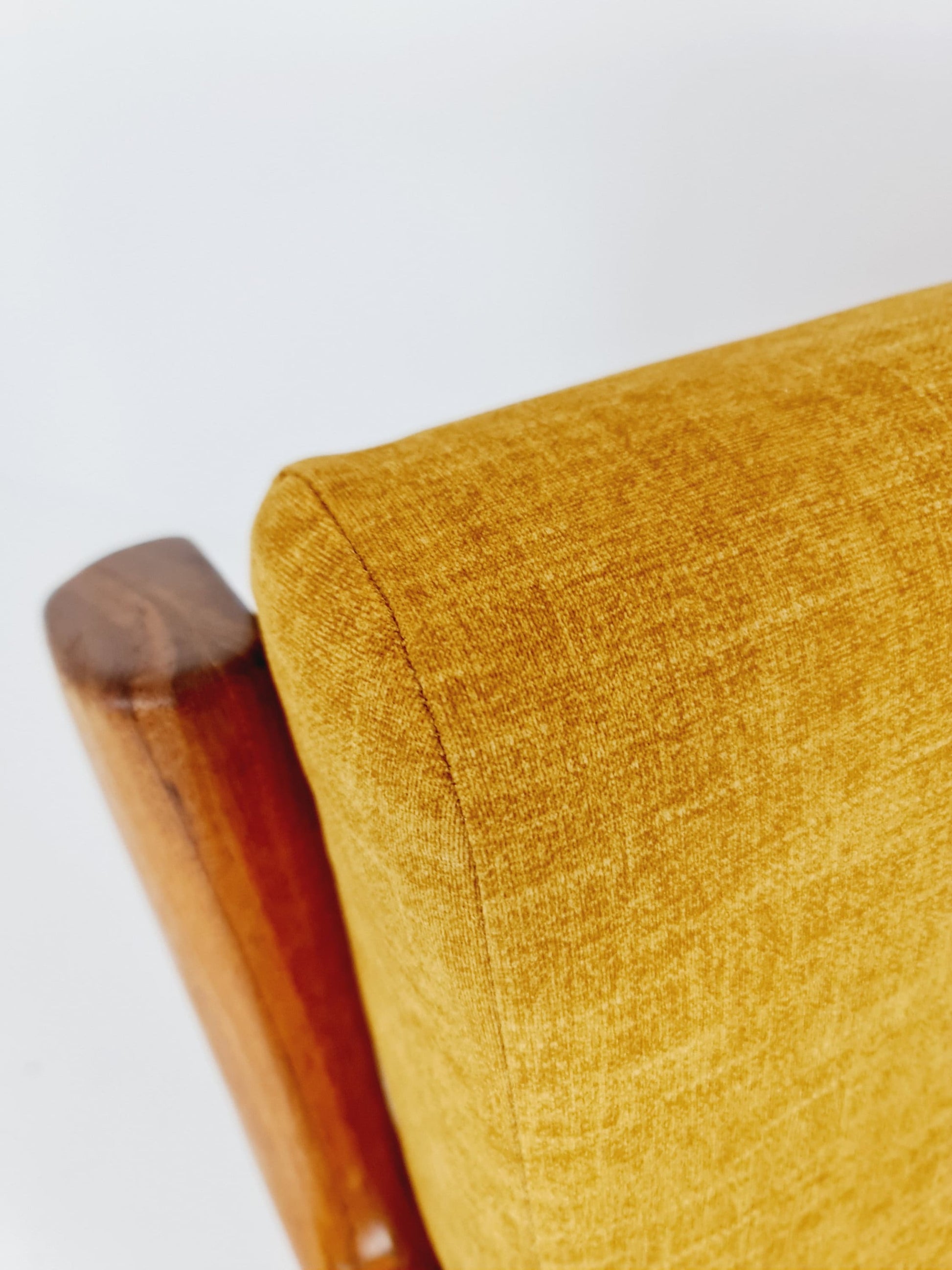 Mid Century teak lounge chair/ Easy chair by Juul Kristensen for Glostrup, 1960s