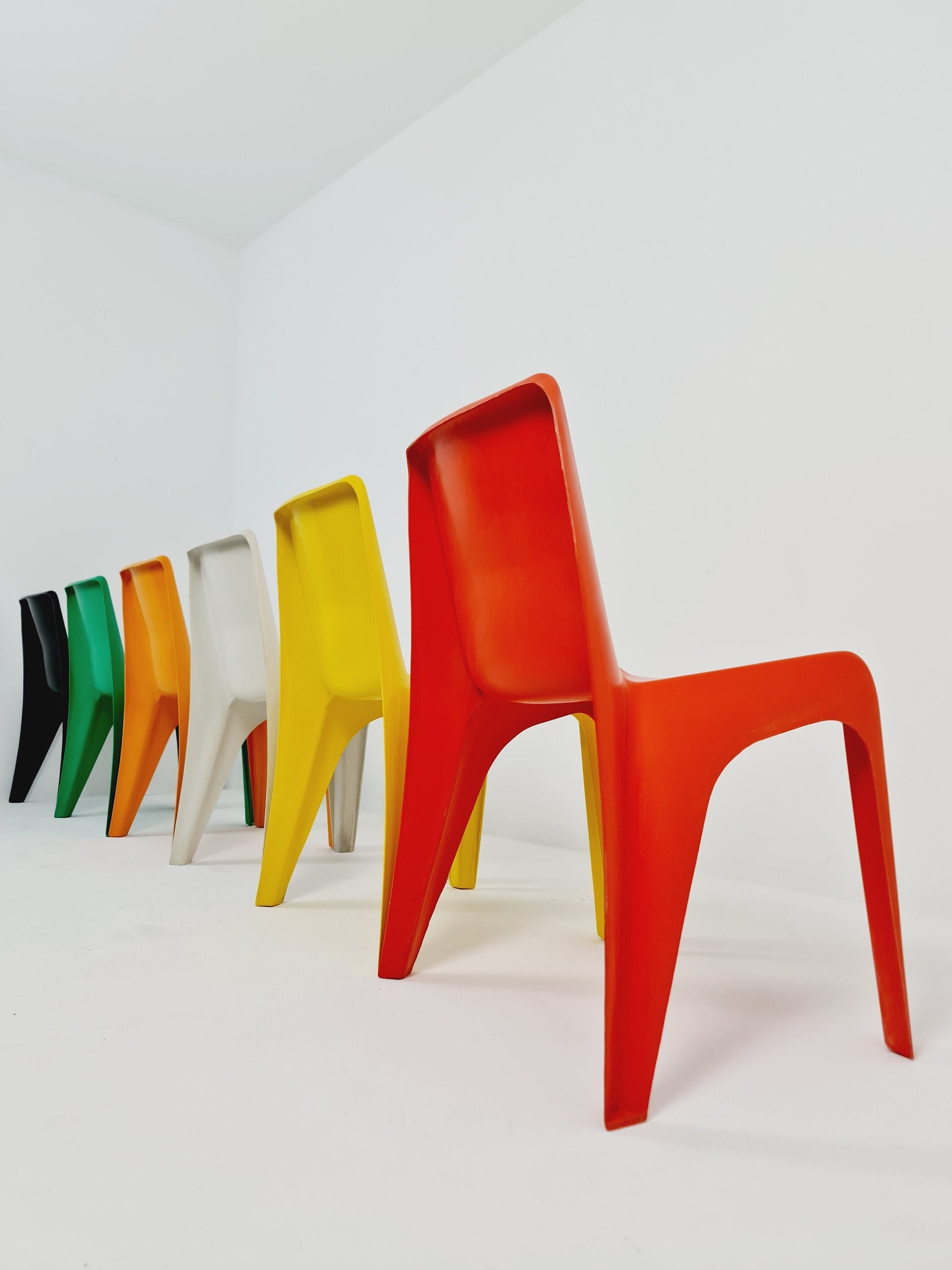 Space age Bofinger BA1171 chair by Helmut Bätzner, 1970s
