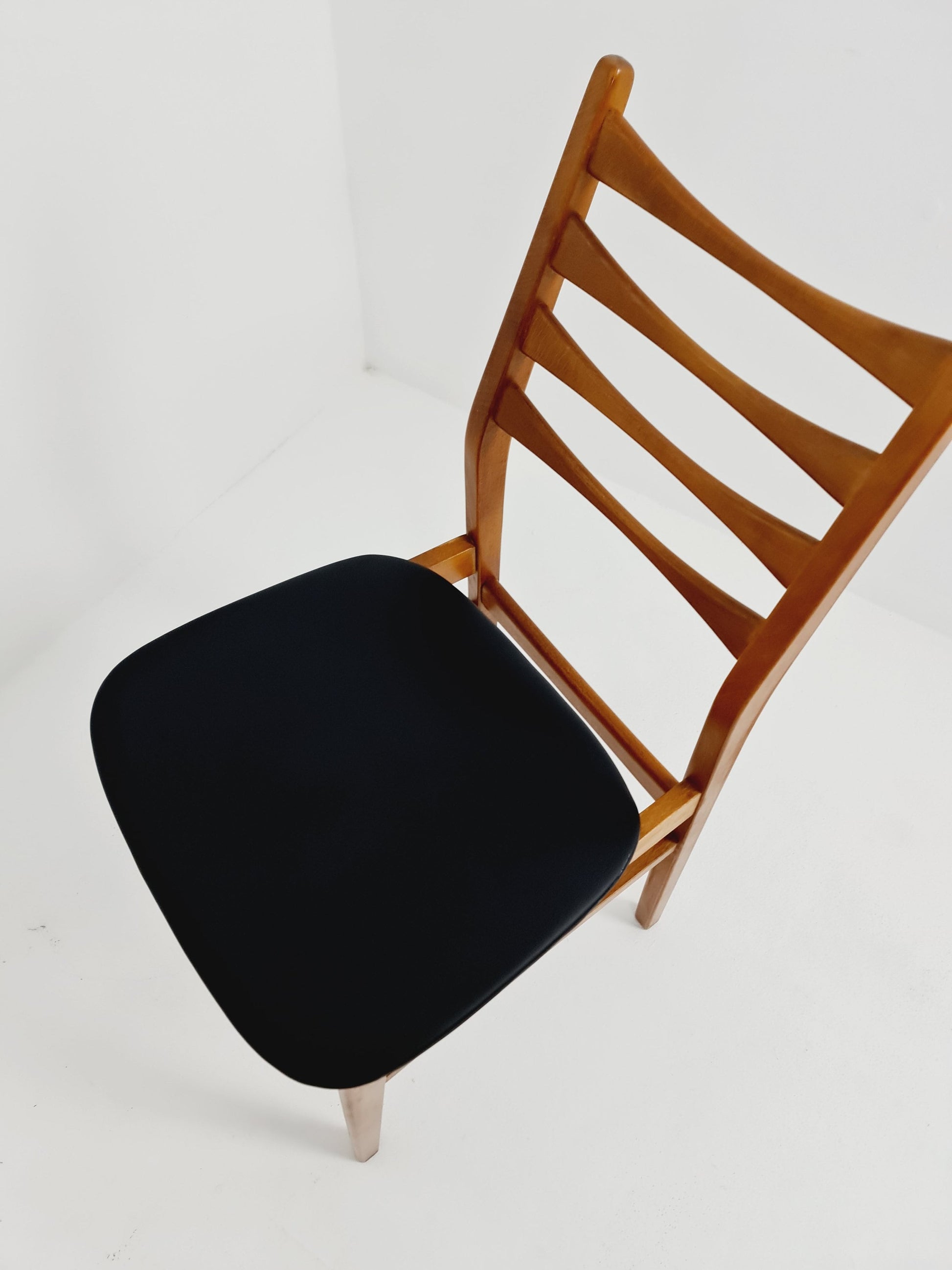 Fantastic dining chair designed by casala for möbel mann set of 4 ,1960’s
