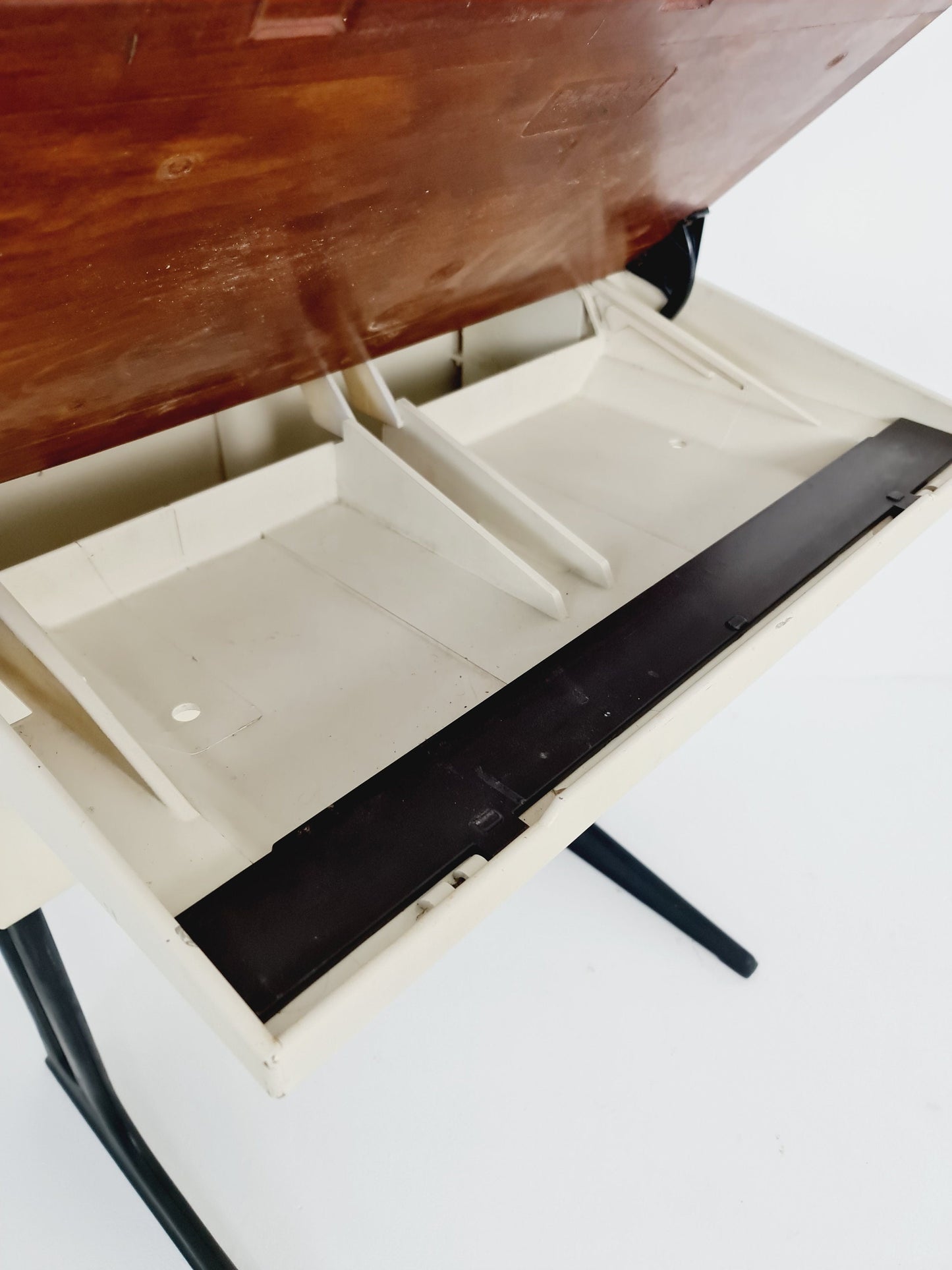 Rare Space Age vintage German Desk by Luigi Colani - Flototto - with chair 1970s