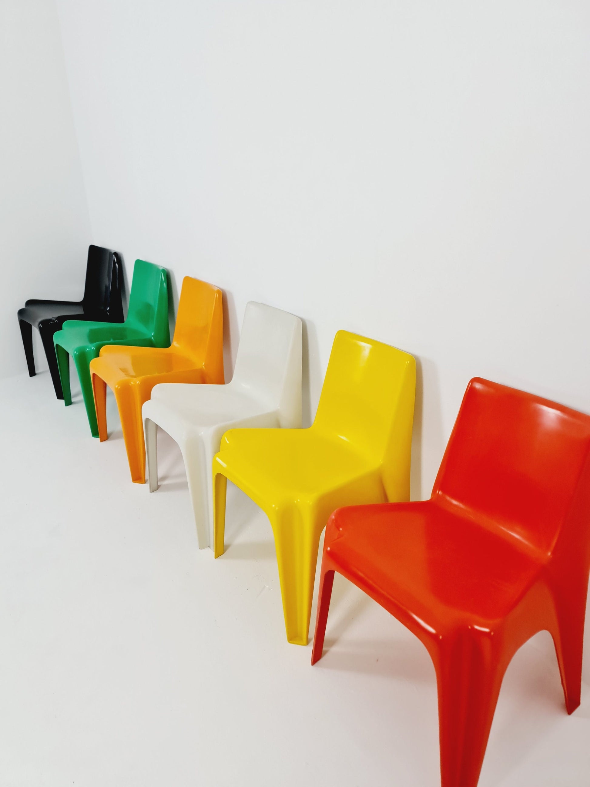 Space age Bofinger BA1171 chair by Helmut Bätzner, 1970s