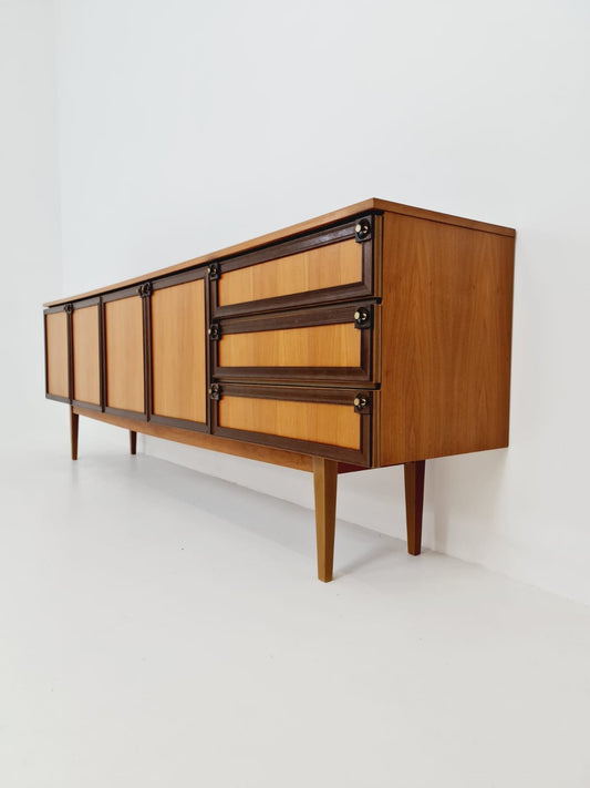 Mid Century Modern German teak Sideboard, 1960s