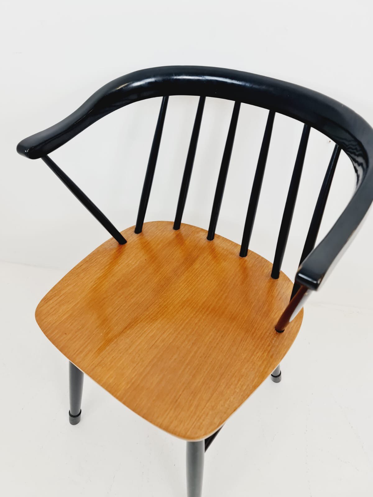 Vintage Swedish teak armchair by Nesto, Nässjö, 1960s