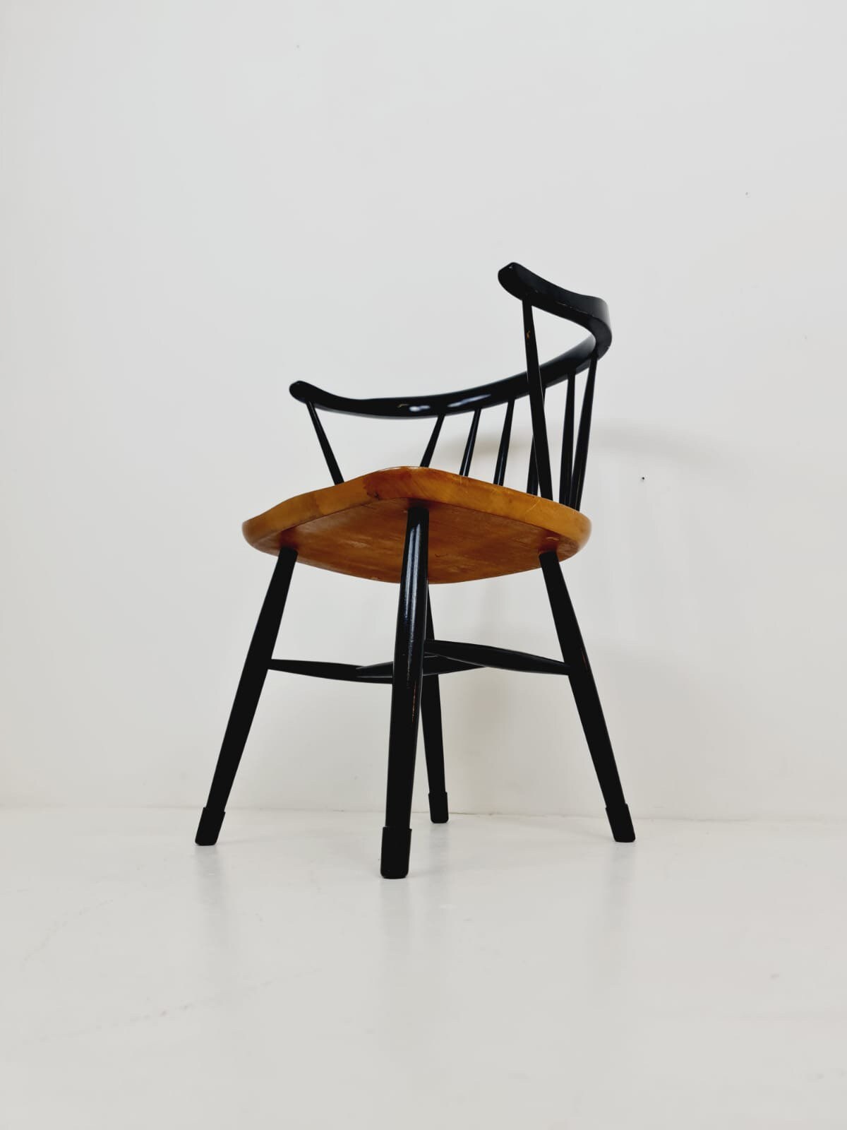 Vintage Swedish teak armchair by Nesto, Nässjö, 1960s