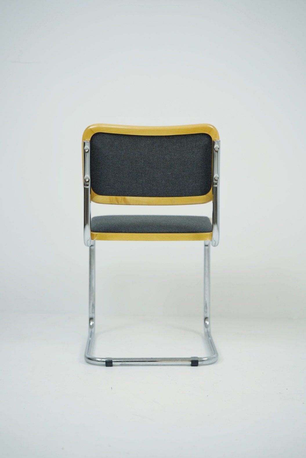 1 of 5 Marcel Breuer B32 upholstered Cesca chair, bauhaus design by Bene