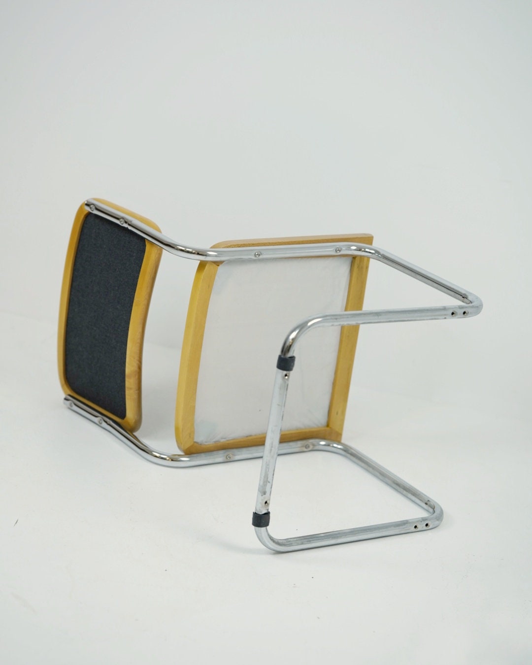 1 of 5 Marcel Breuer B32 upholstered Cesca chair, bauhaus design by Bene