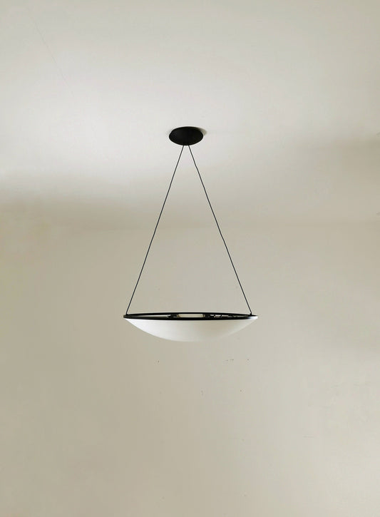 Early Trama pendant by Luciano Balestrini & Paolo Longhi for Luceplan, 1980s