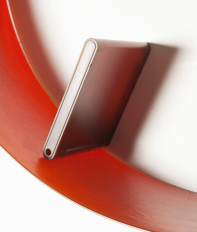 Storage / Wall Units / Bookworm bookshelf by Ron Arad for Kartell, 1990s PVC bookcase available in wine red