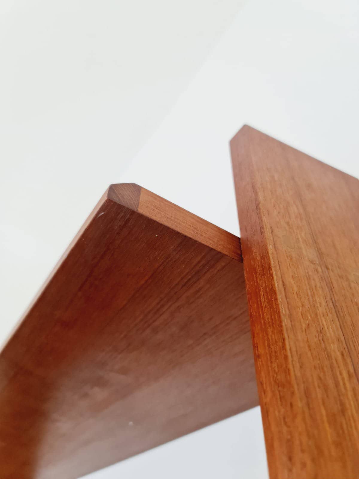 Midcentury Danish Teak Wall-Mounted Shelving Unit, 1960s