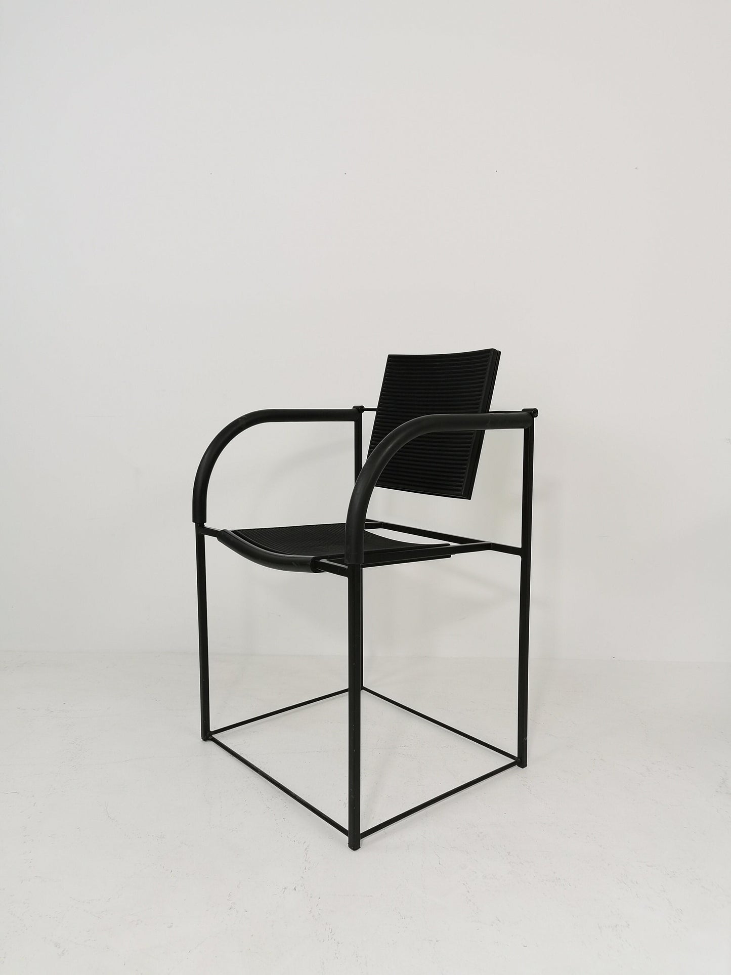 1 of 2 Maurizio Peregalli "Comoda" Chair for Zeus Noto Minimal Postmodern 1980s