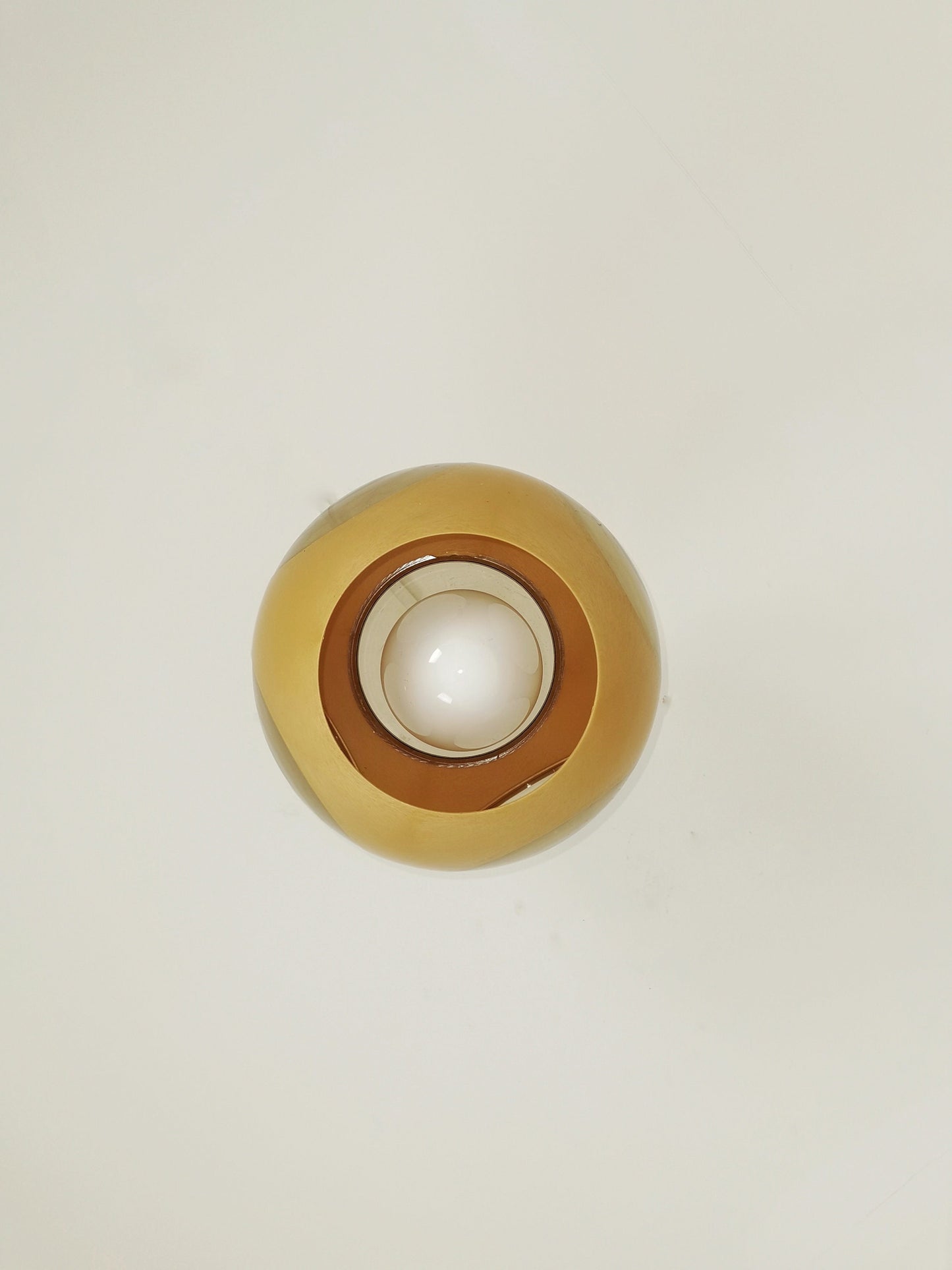 Bug Eye Yellow Space Age UFO Lamp by Luigi Colani 1970s