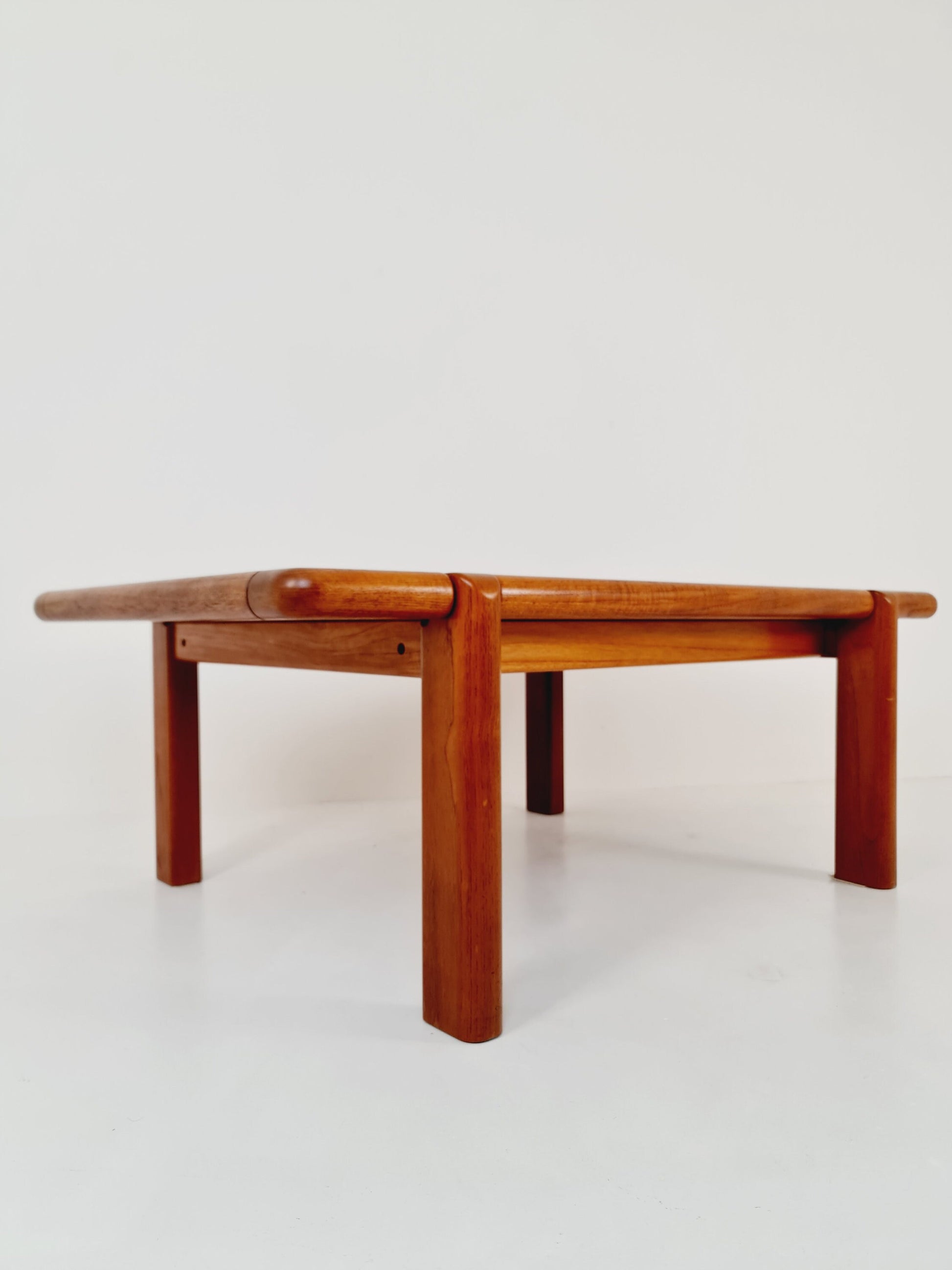 Danish solid teak coffee table by Dyrlund, 1970s