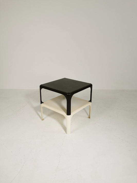 Space age design Elena table by vico magistretti for merta italy 1966