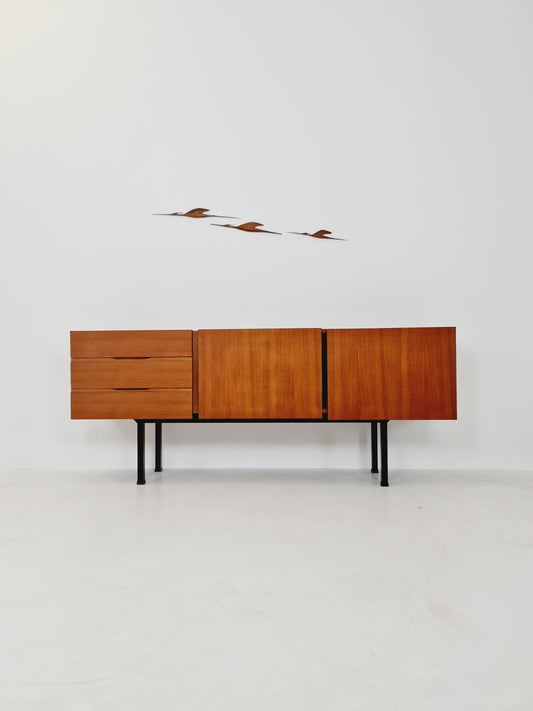 Mid Century Modern German teak Sideboard By Musterring international , 1960s