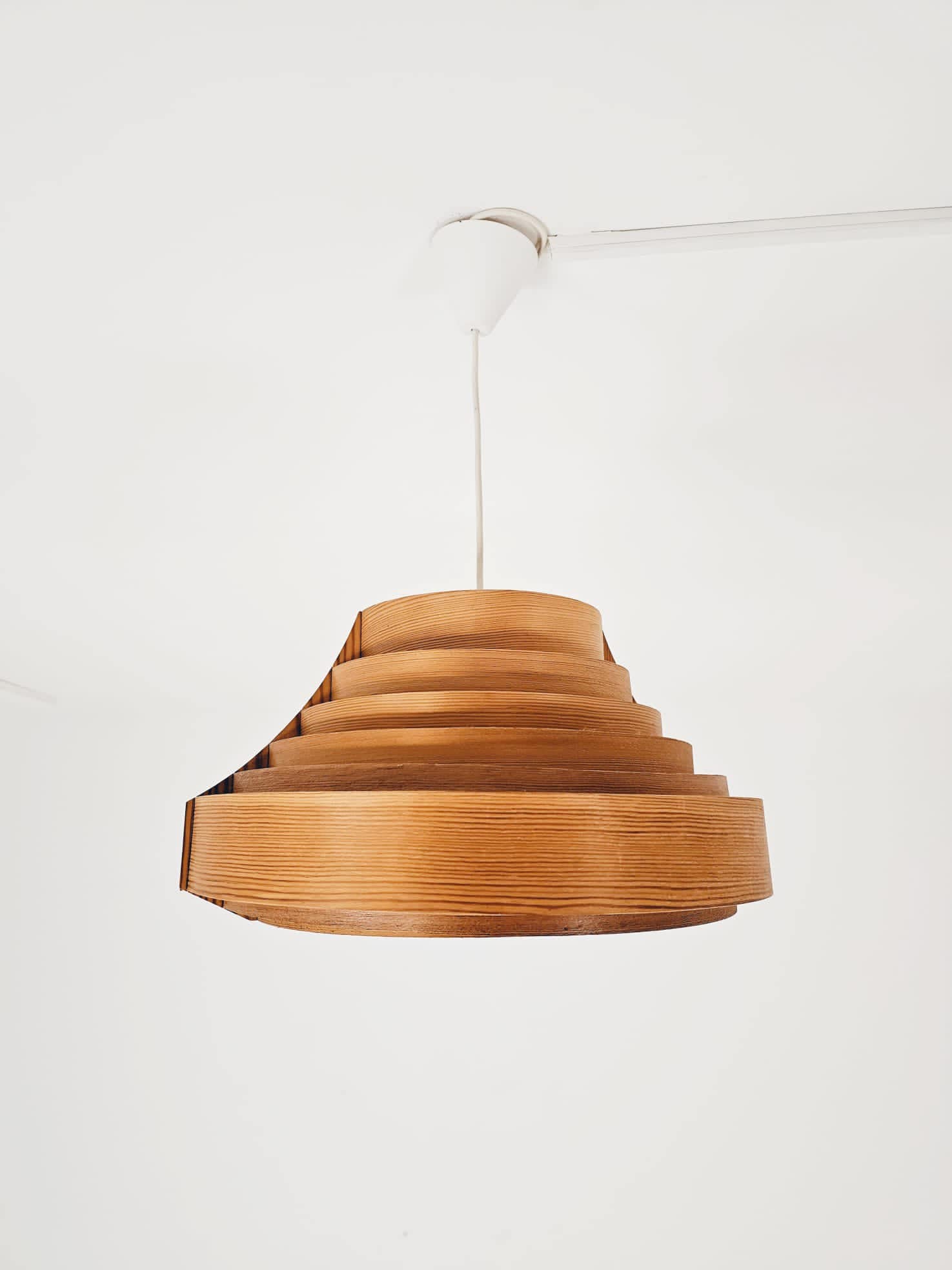 Mid-century pendant ceiling hanging lamp by Hans-Agne Jakobsson, 1960s