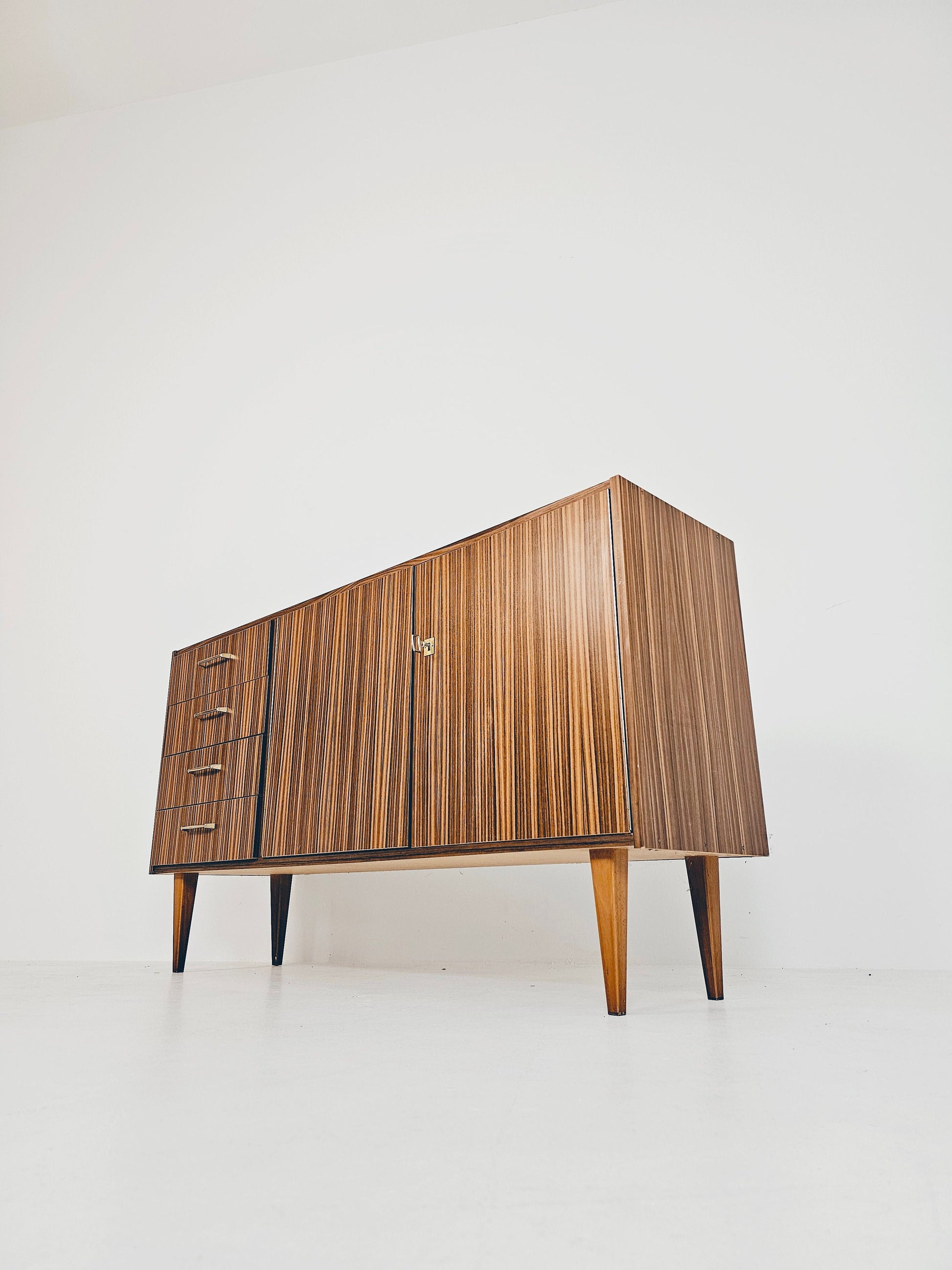 Midcentury German vintage formica sideboard, 1970s