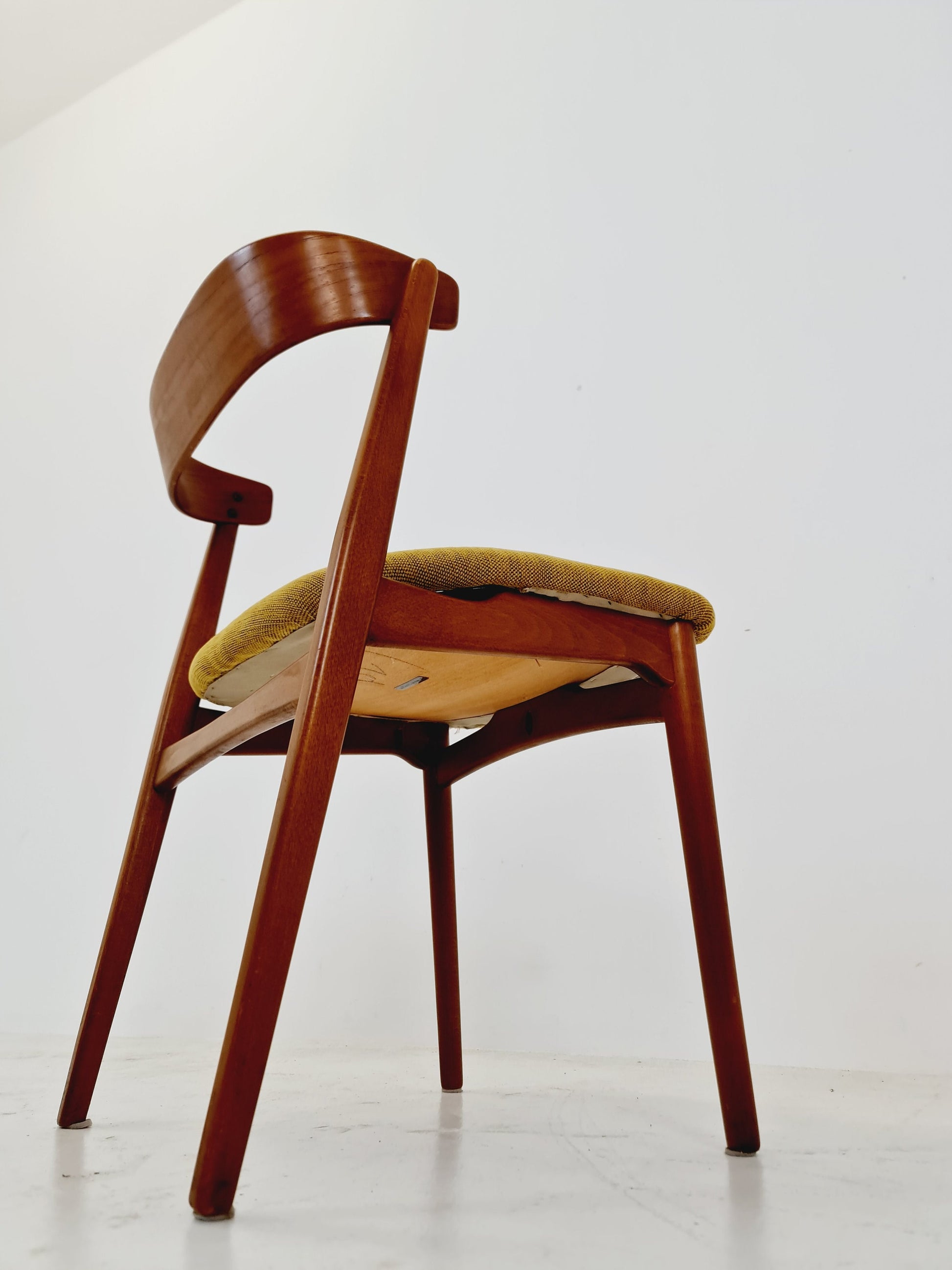 Vintage Danish teak dining/desk chair by Farstrup Denmark , 1960s