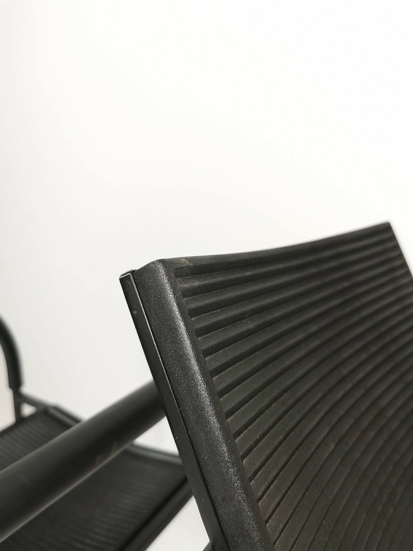 1 of 2 Maurizio Peregalli "Comoda" Chair for Zeus Noto Minimal Postmodern 1980s