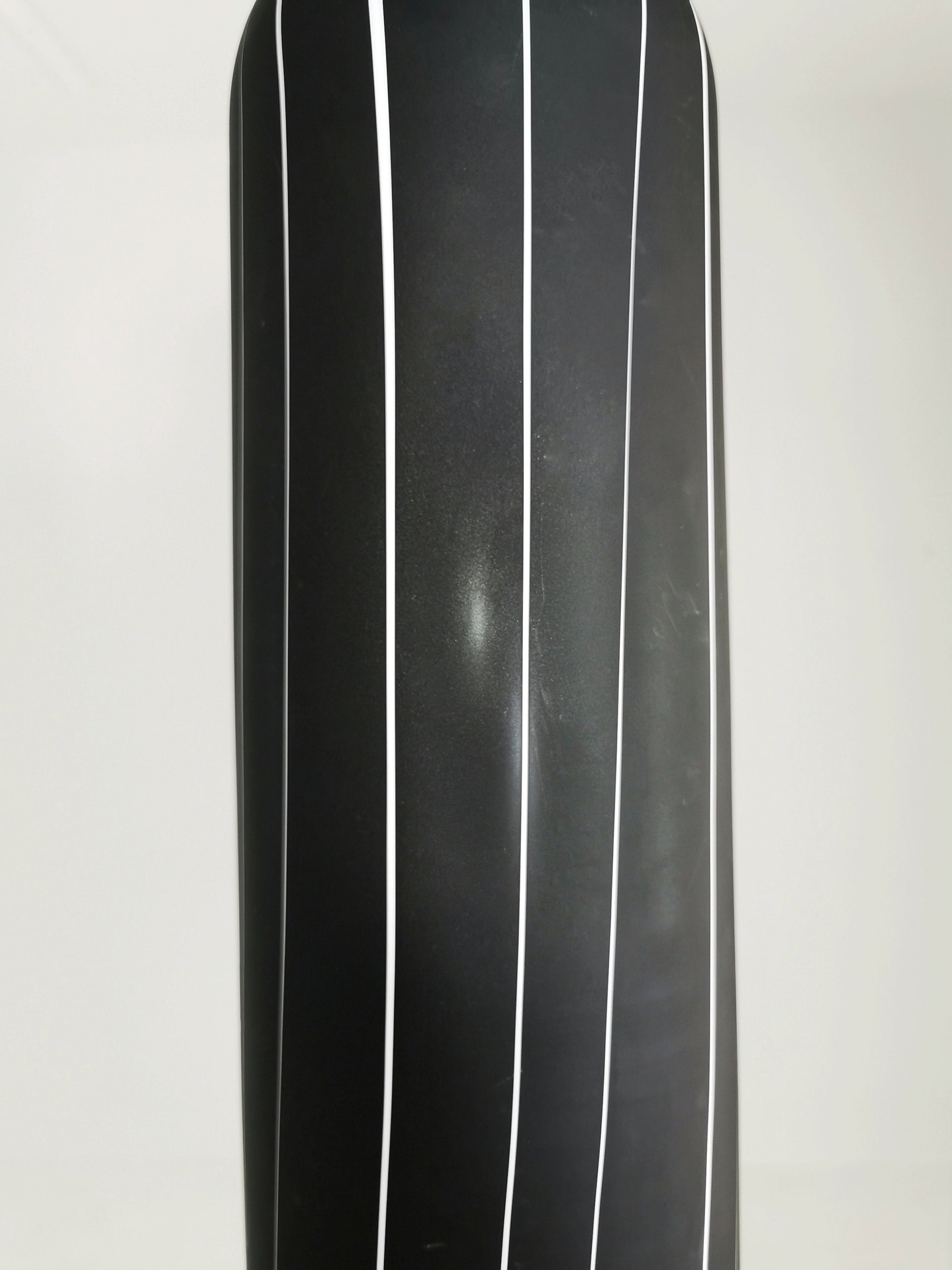 Mid-Century modern. pendant lamp black and white 1980s