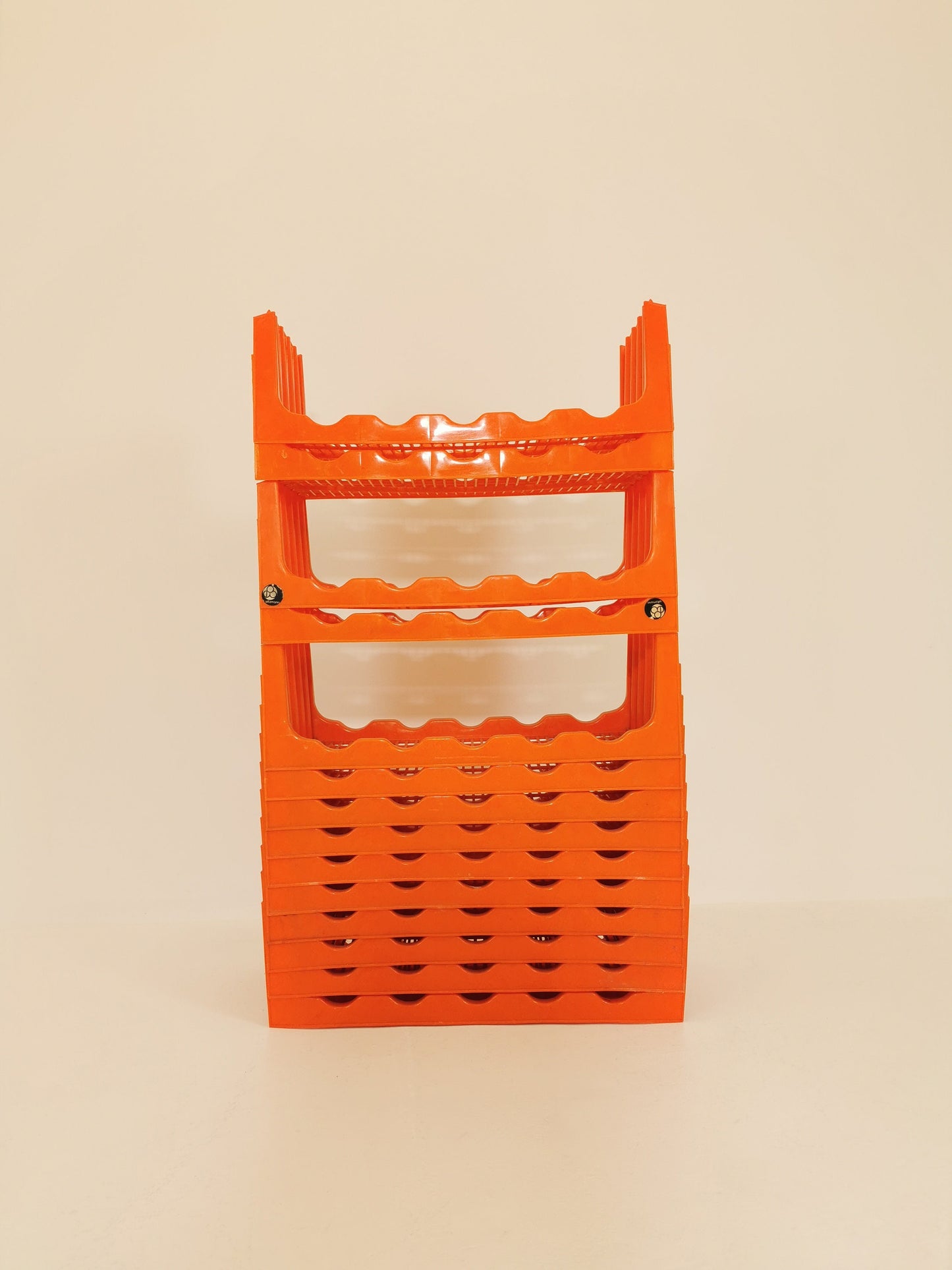 1/14 vintage spaceage wine shelf system by witzmann germany 1970s
