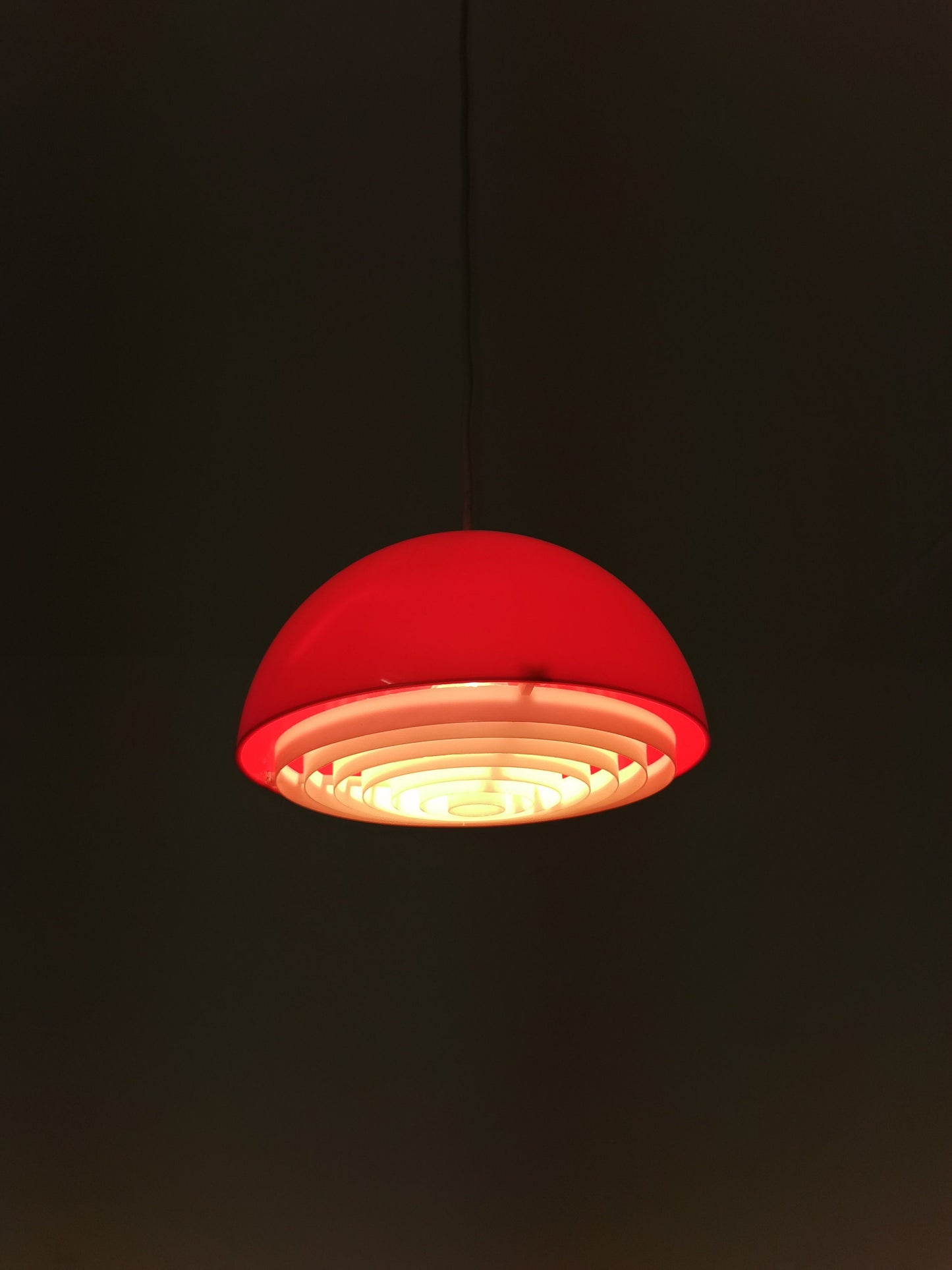 Space Age \Vintage Lamp Hanging Lamp, Pendant Lamp, pop-Art 70s