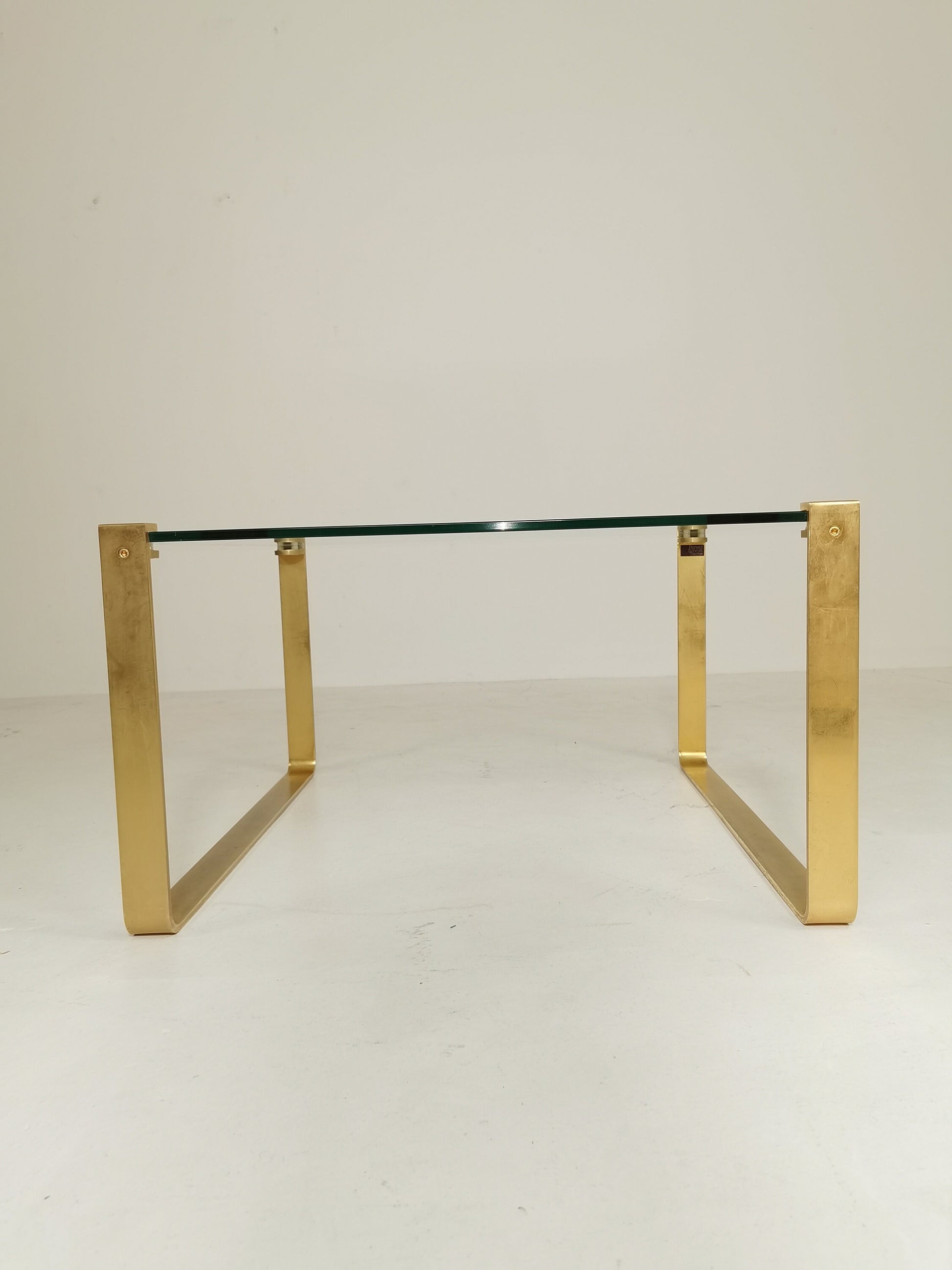Brass Coffee Table by Friedrich Wilhelm Möller for Ronald Schmitt, 1970s