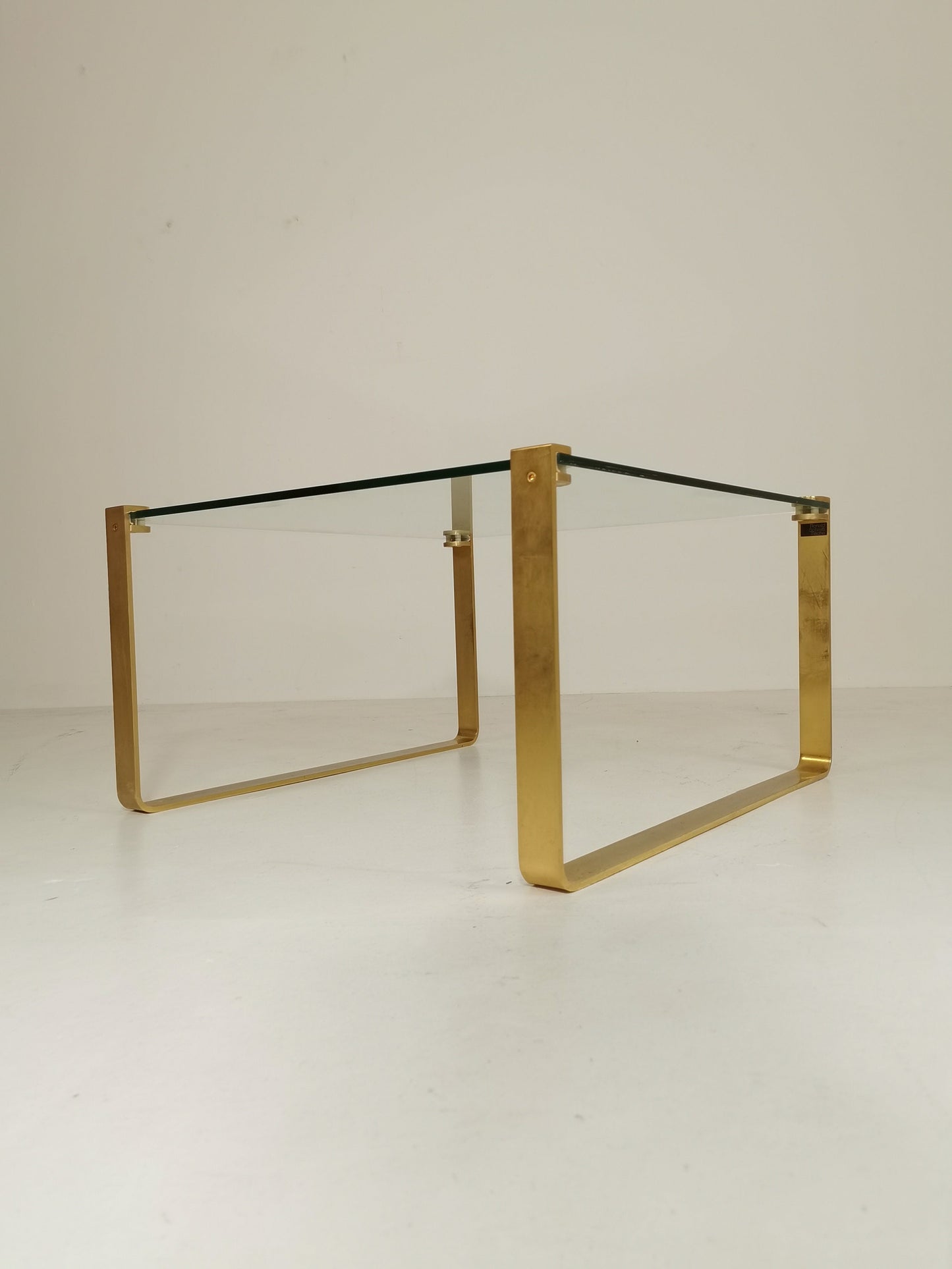 Brass Coffee Table by Friedrich Wilhelm Möller for Ronald Schmitt, 1970s
