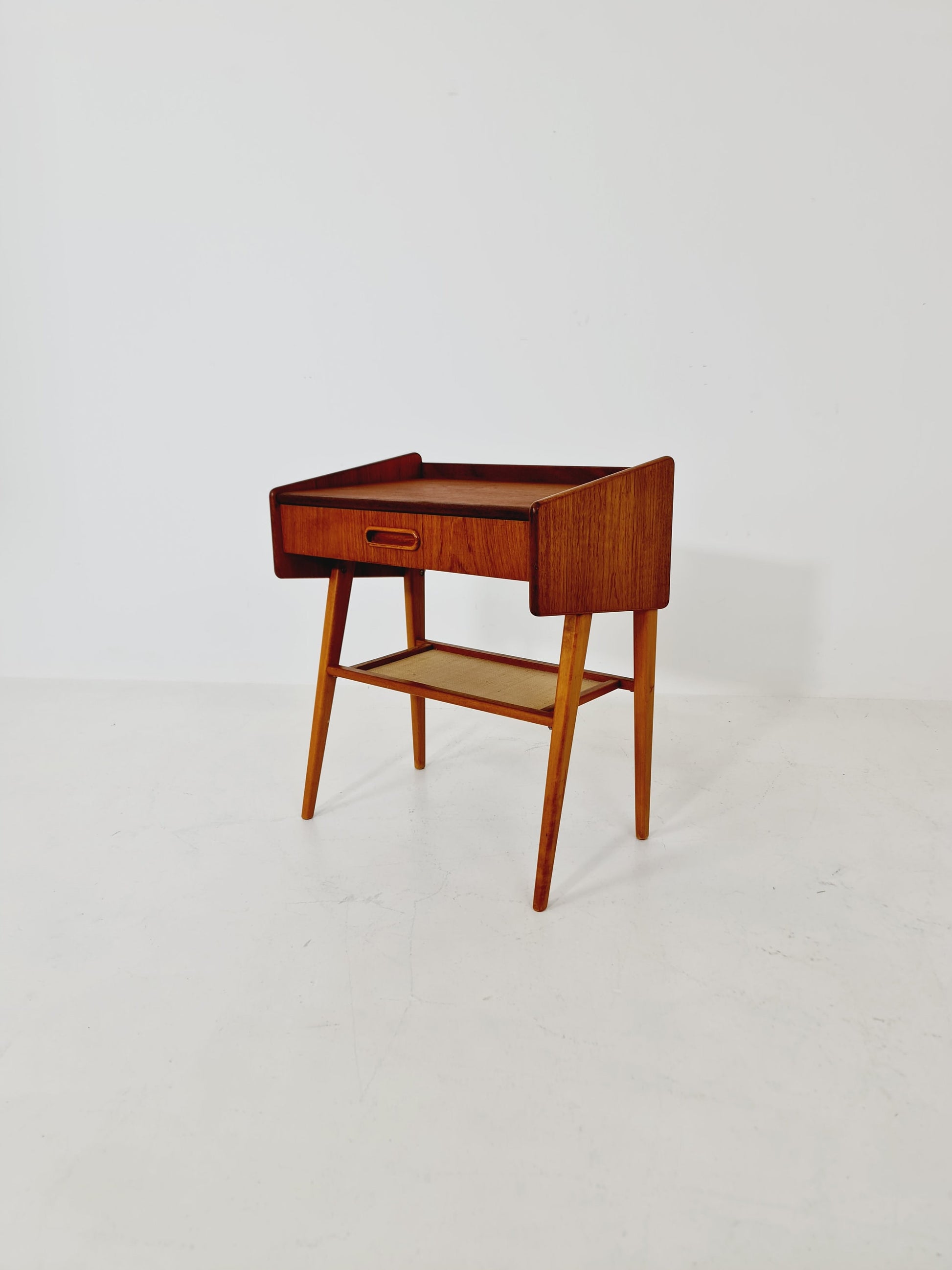 Midcentury danish Teak Vintage Side table/ Bedside table, 1960s