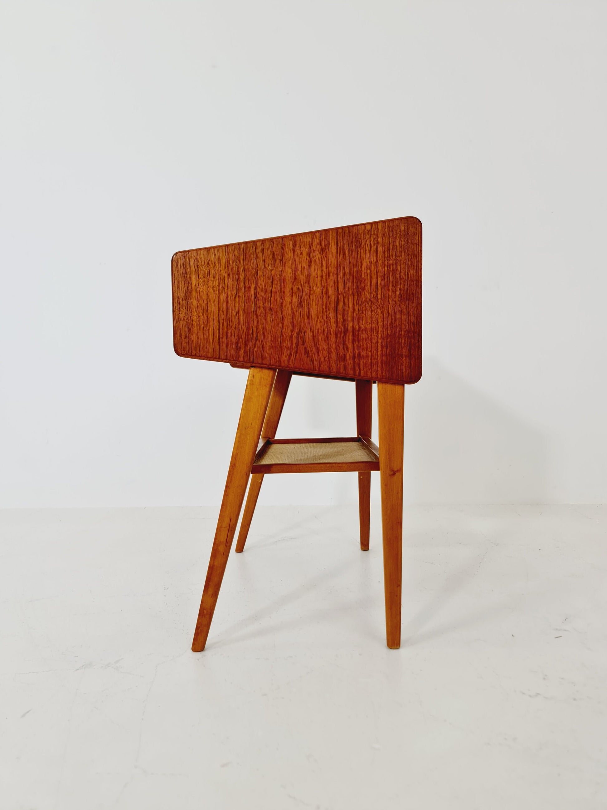 Midcentury danish Teak Vintage Side table/ Bedside table, 1960s
