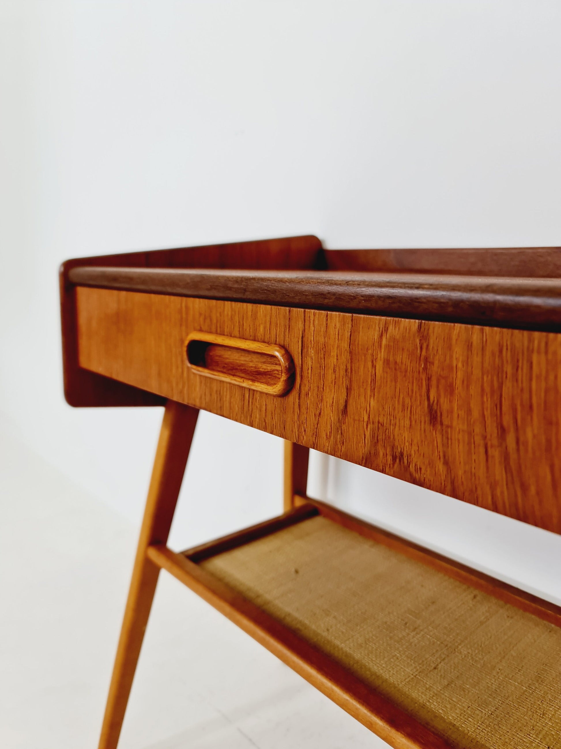 Midcentury danish Teak Vintage Side table/ Bedside table, 1960s