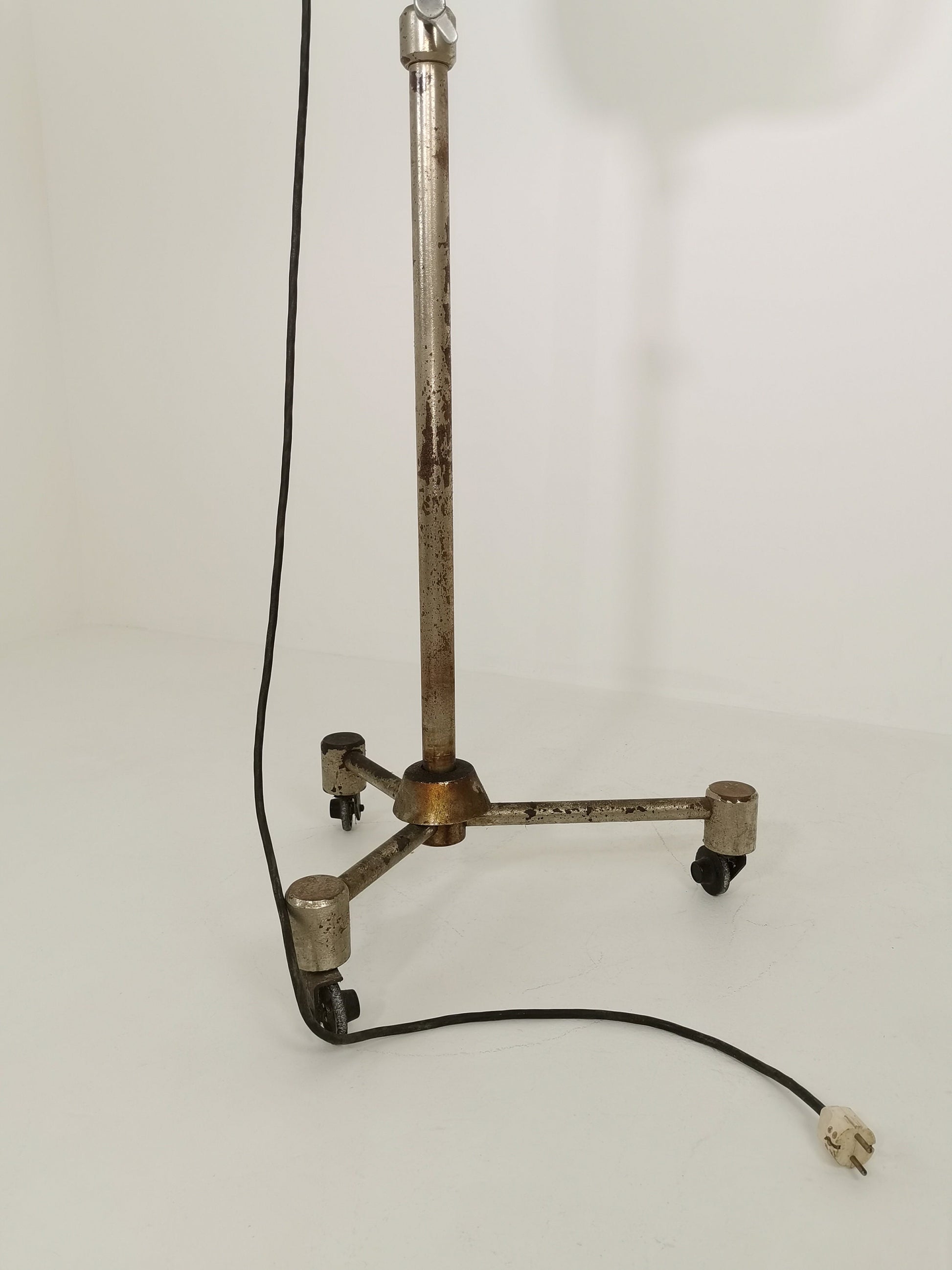 Floor Lamp Midcentury Converted 1950 Hair Dryer French Industrial One of a Kind