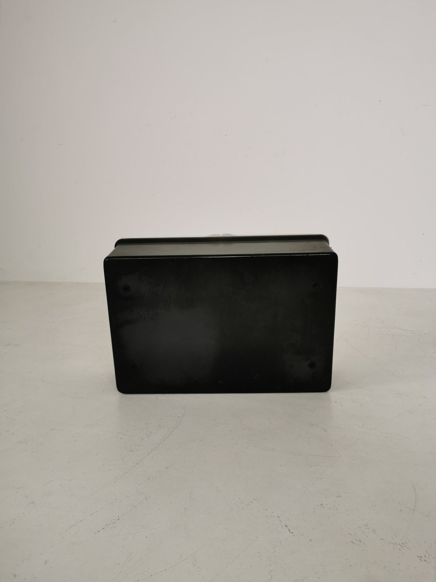 1 of 2 White and black bathroom Medicine Cabinet 1960s Space Age design