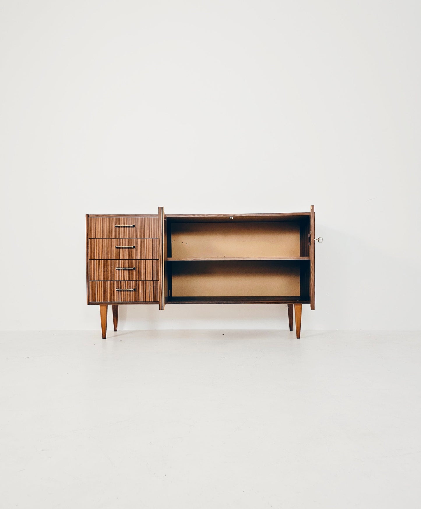 Midcentury German vintage formica sideboard, 1970s