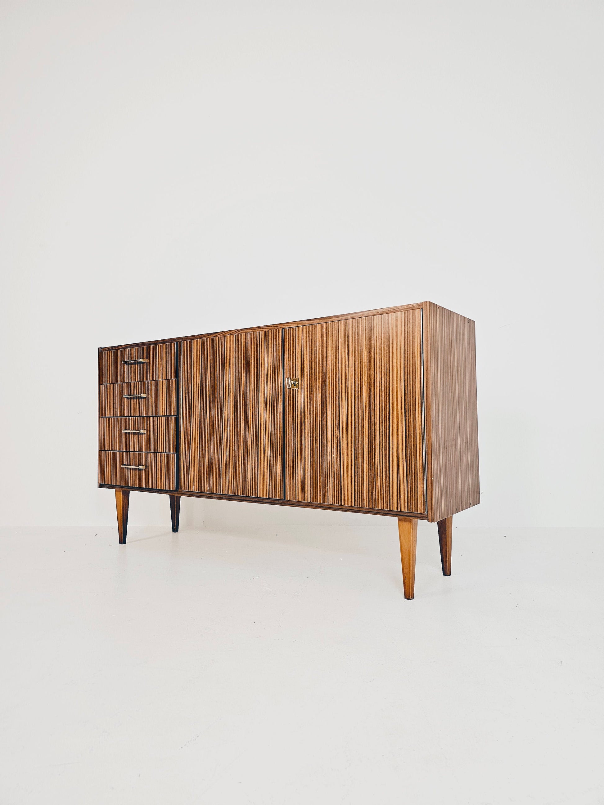 Midcentury German vintage formica sideboard, 1970s