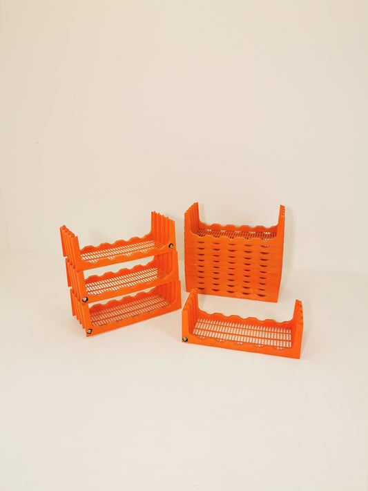 1/14 vintage spaceage wine shelf system by witzmann germany 1970s