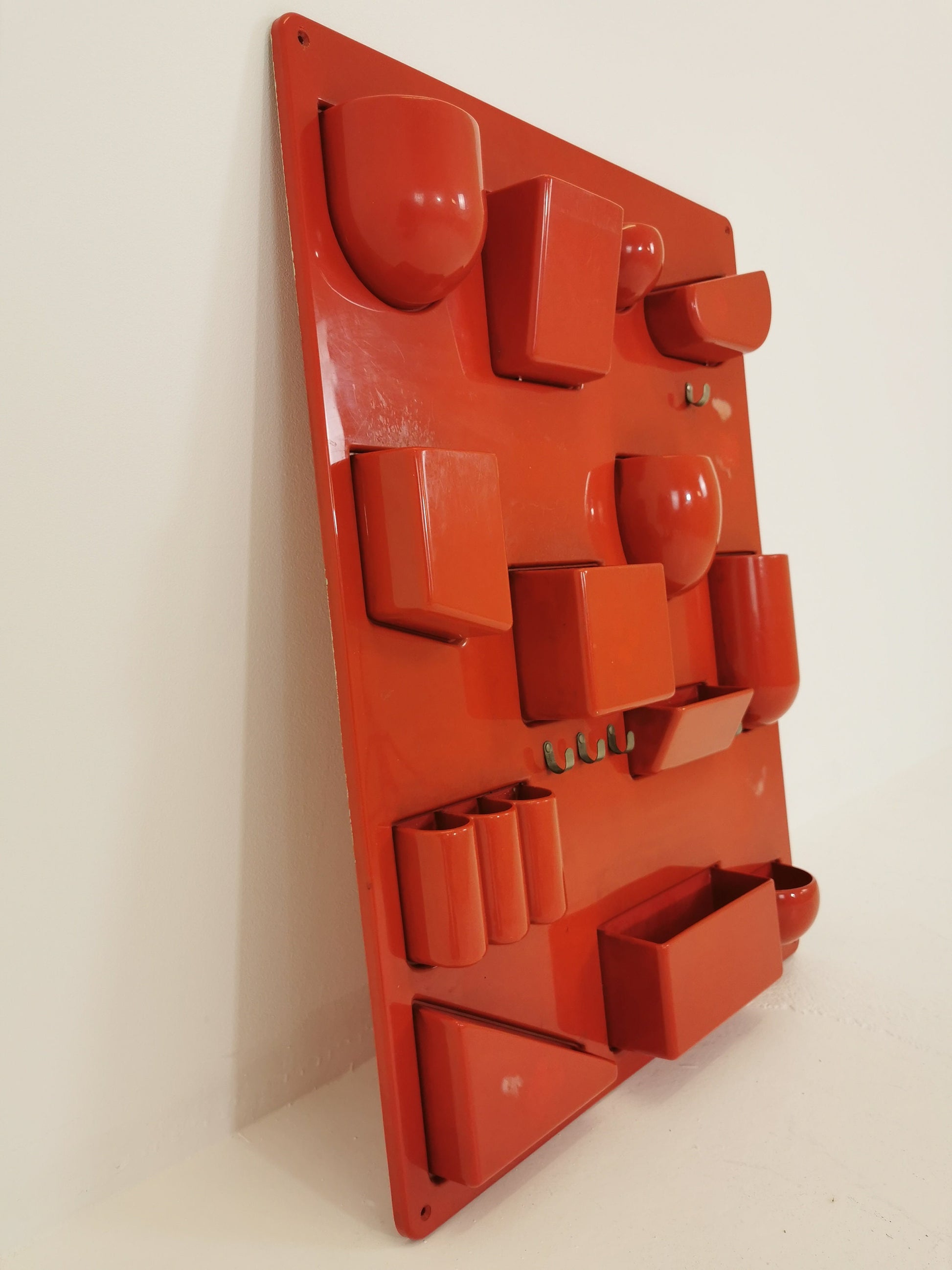 Original Mid-Century Modern wall shelf Uten.Silo I. Designed by Dorothee Becker in 1969.