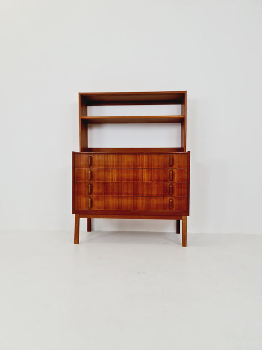 Swedish vintage chest of drawers/ book case teak by Fridhagen for Bodafors, 1960s