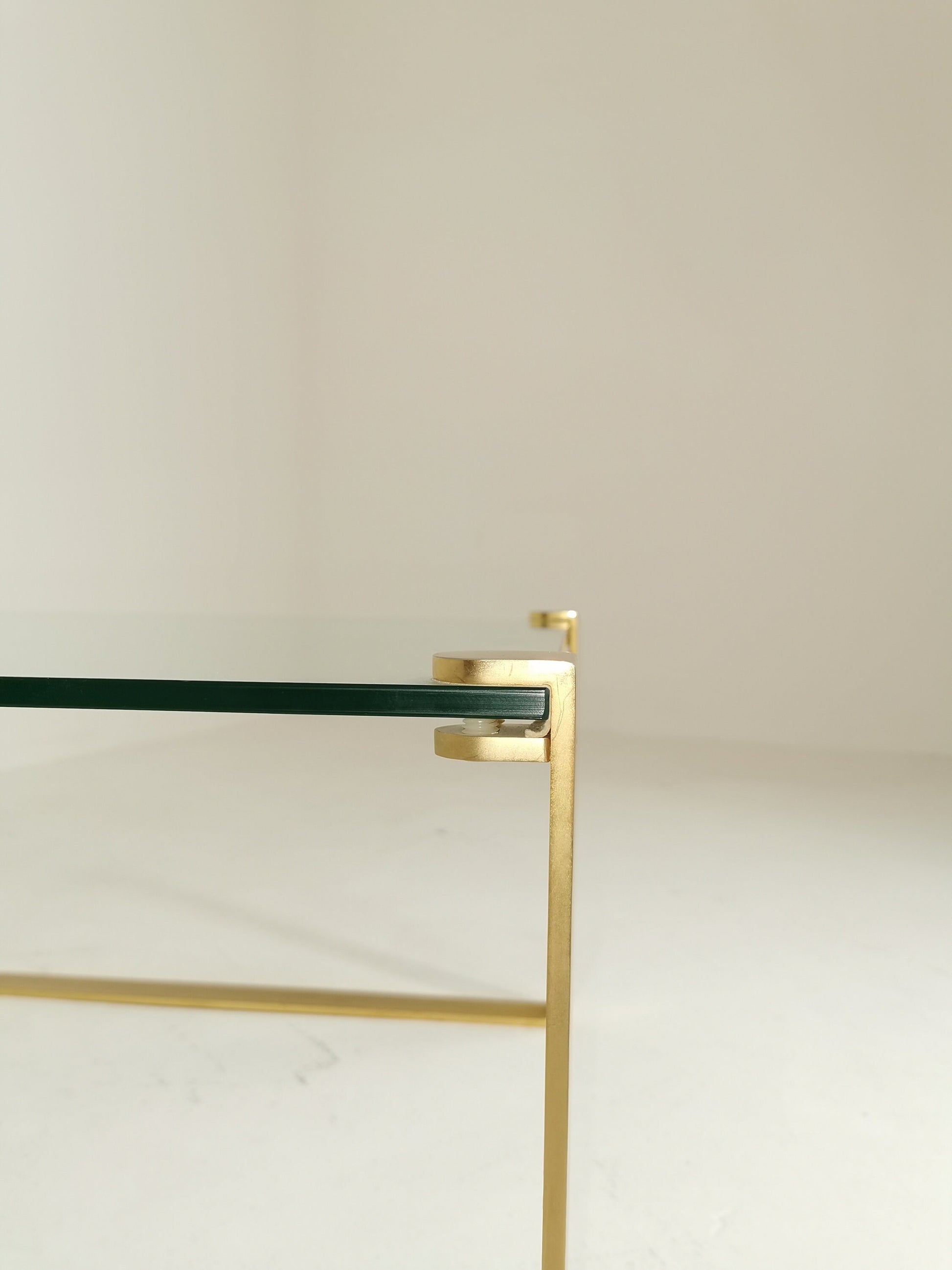Brass Coffee Table by Friedrich Wilhelm Möller for Ronald Schmitt, 1970s