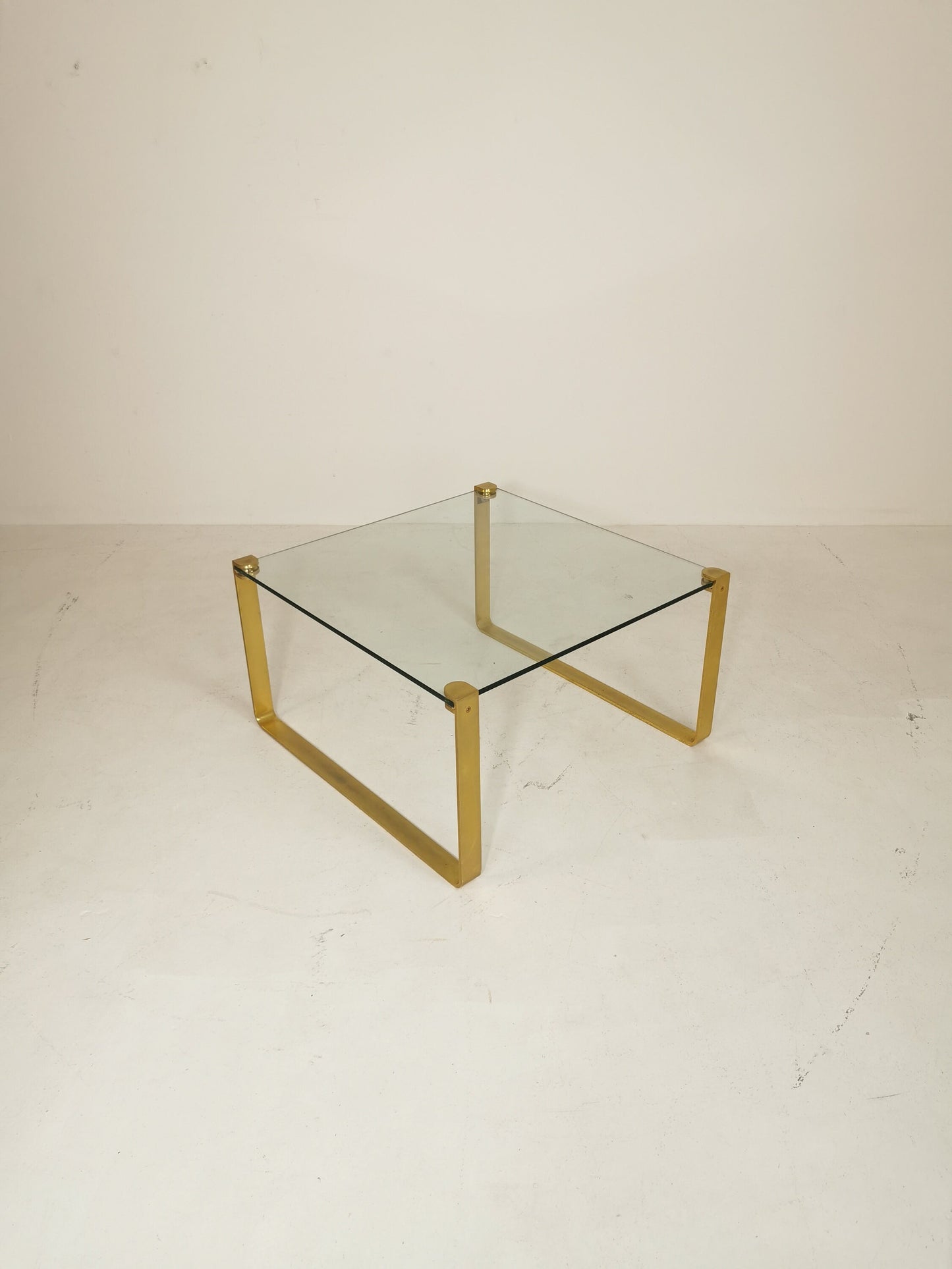 Brass Coffee Table by Friedrich Wilhelm Möller for Ronald Schmitt, 1970s