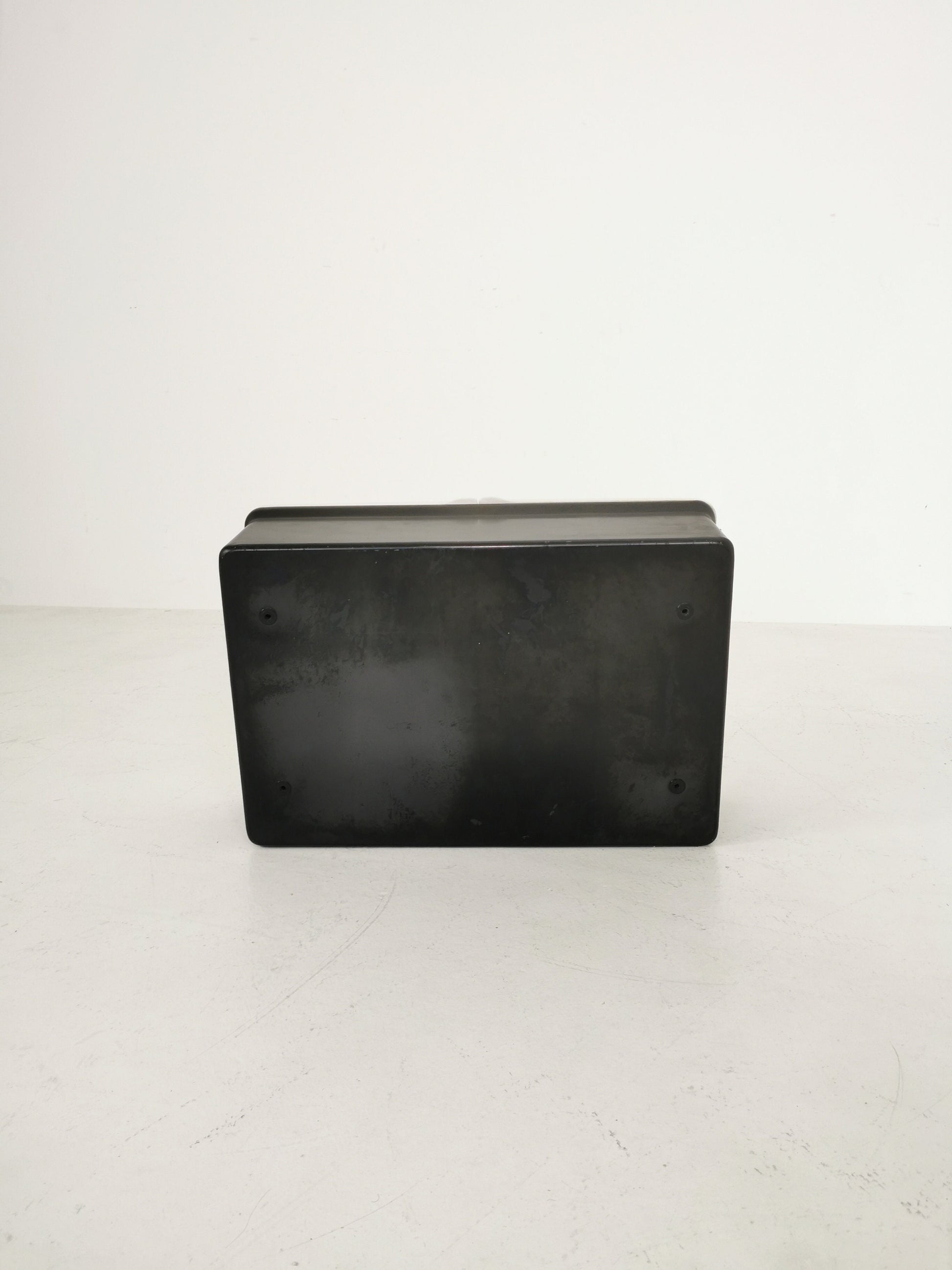 1 of 2 White and black bathroom Medicine Cabinet 1960s Space Age design