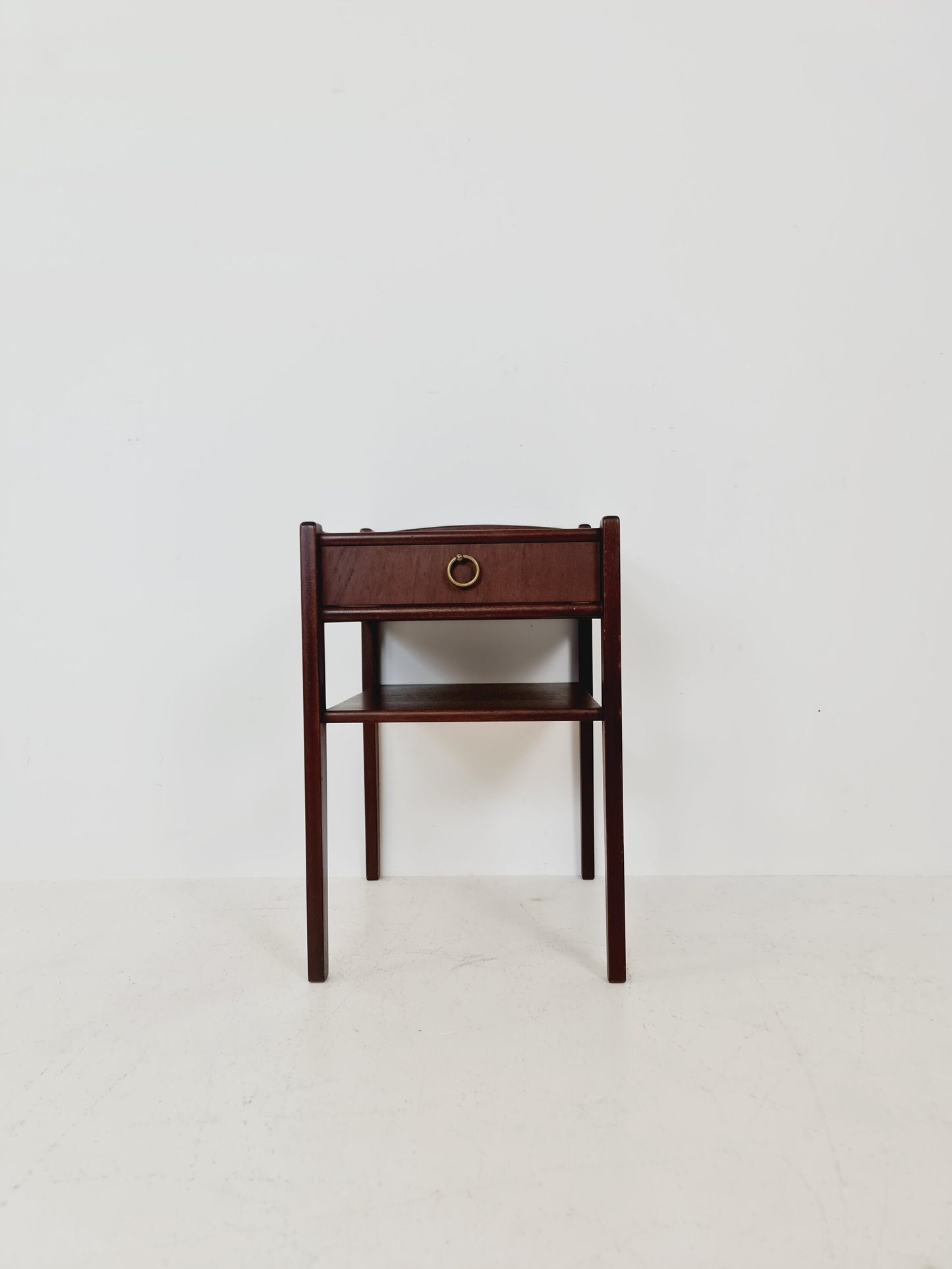 Midcentury Swedish mahogany nightstand /Bedside table, 1960s