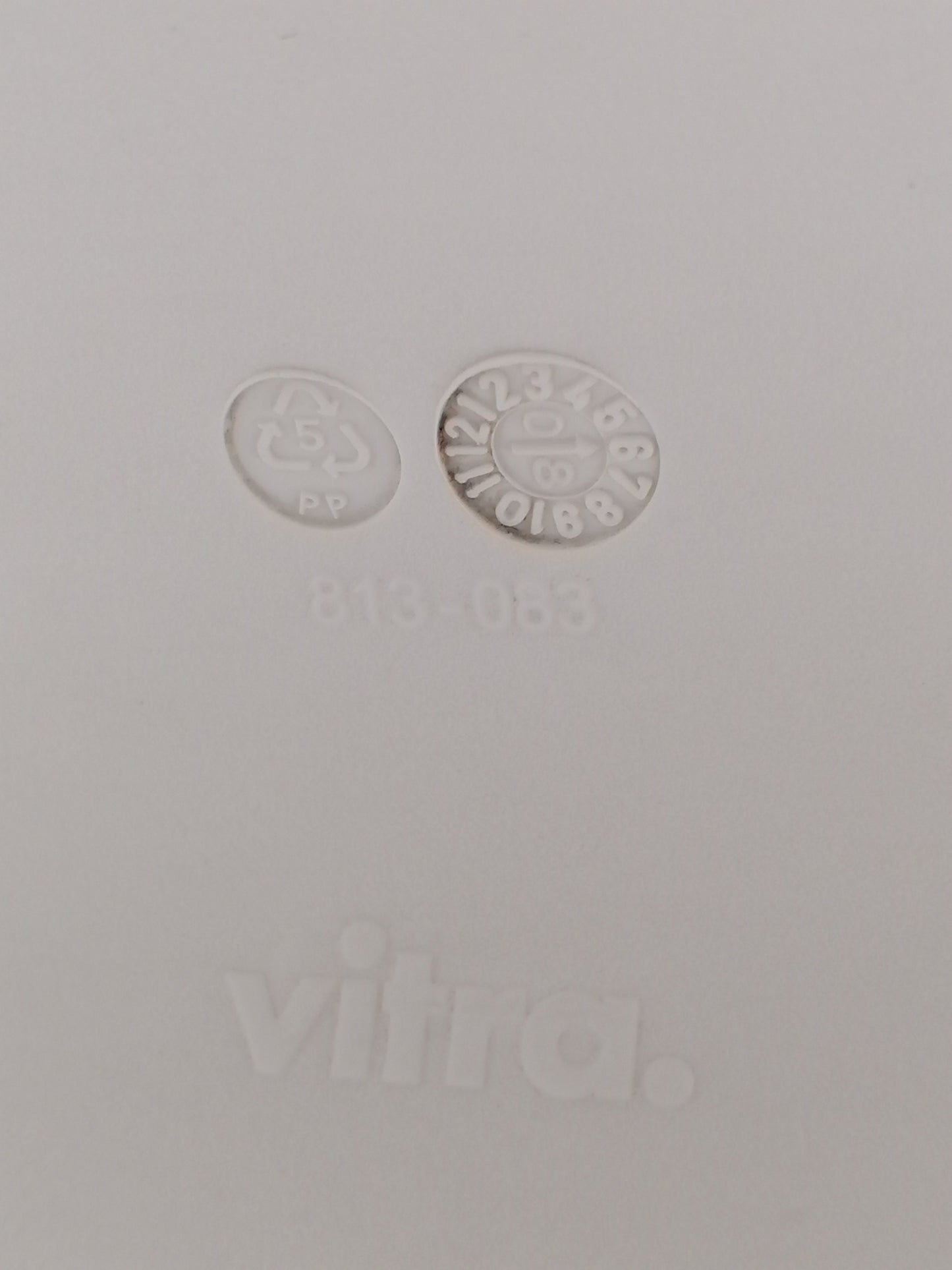 4 x Verner Panton chairs in white from Vitra Germany