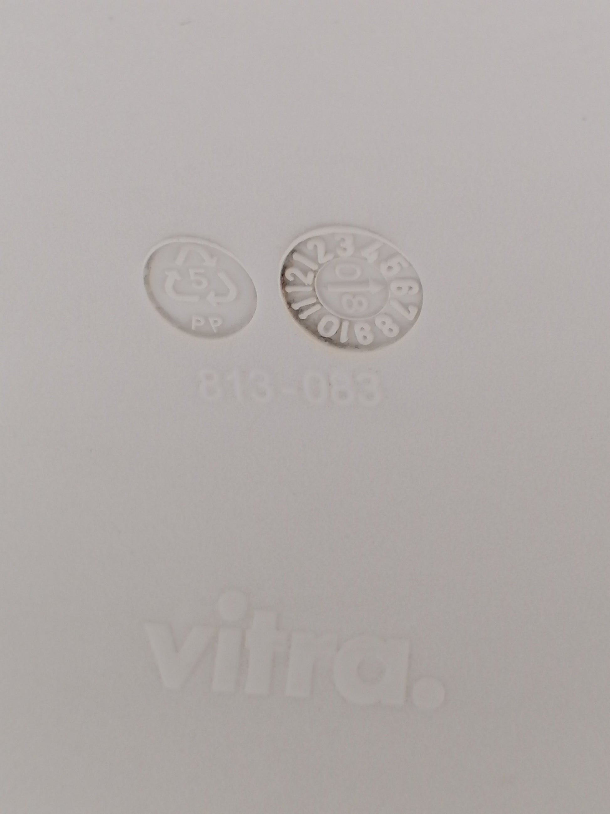 4 x Verner Panton chairs in white from Vitra Germany