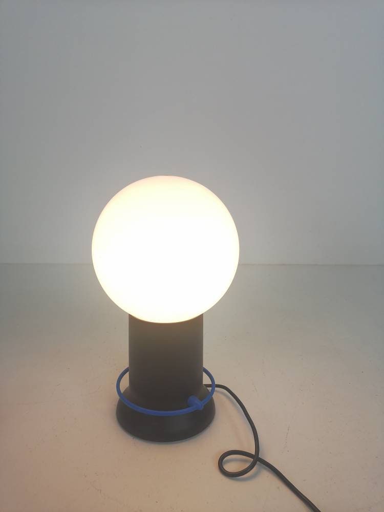 Cap Lamp by Giorgetto Giugiaro for Bilumen, 1980s